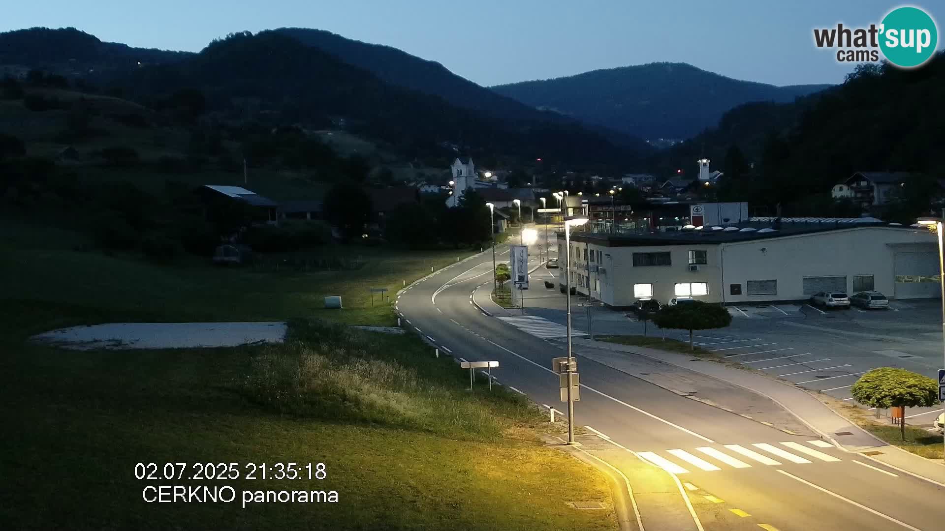 Cerkno Stadteingang Live-Webcam