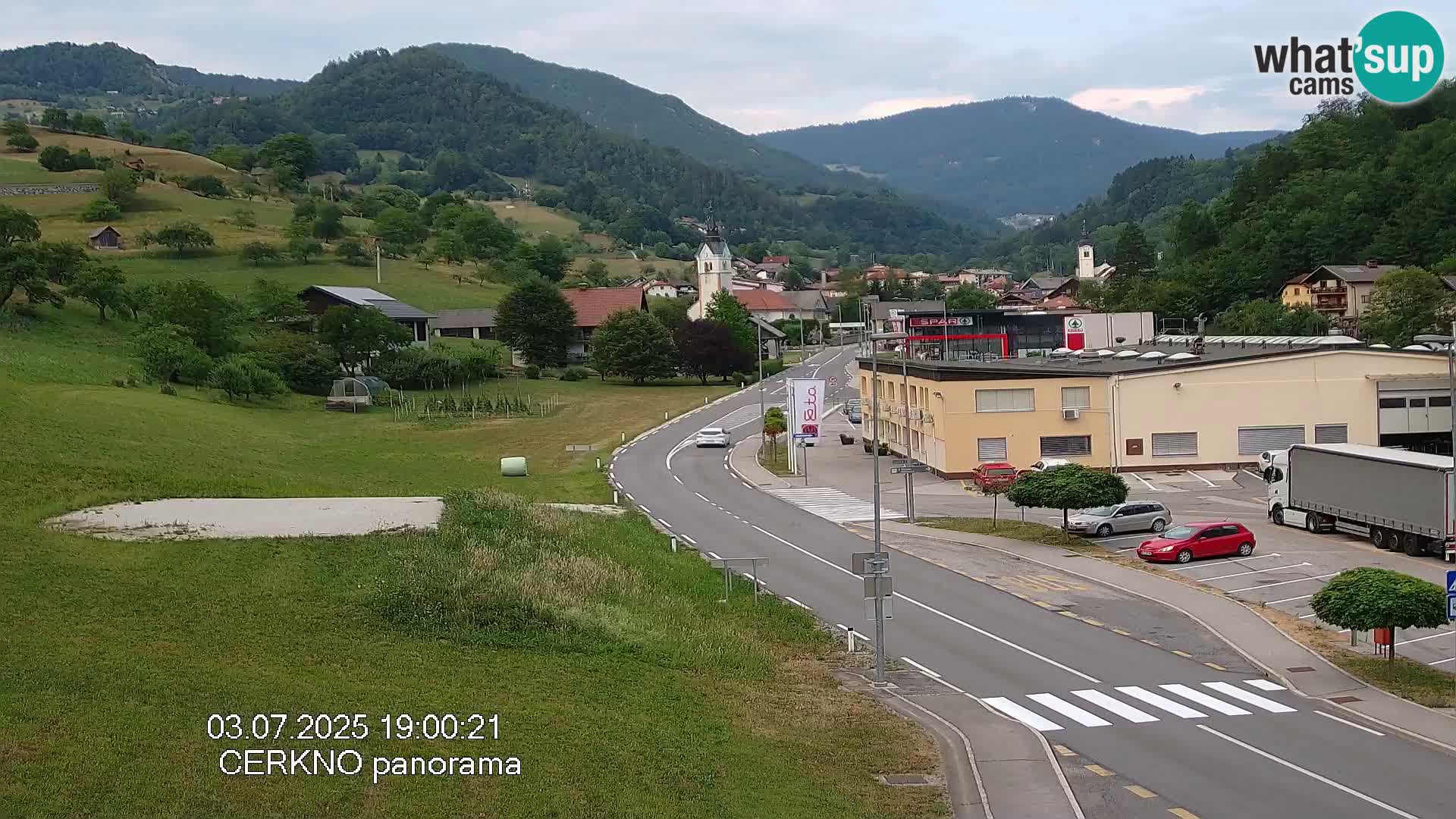 Cerkno vhod v mesto
