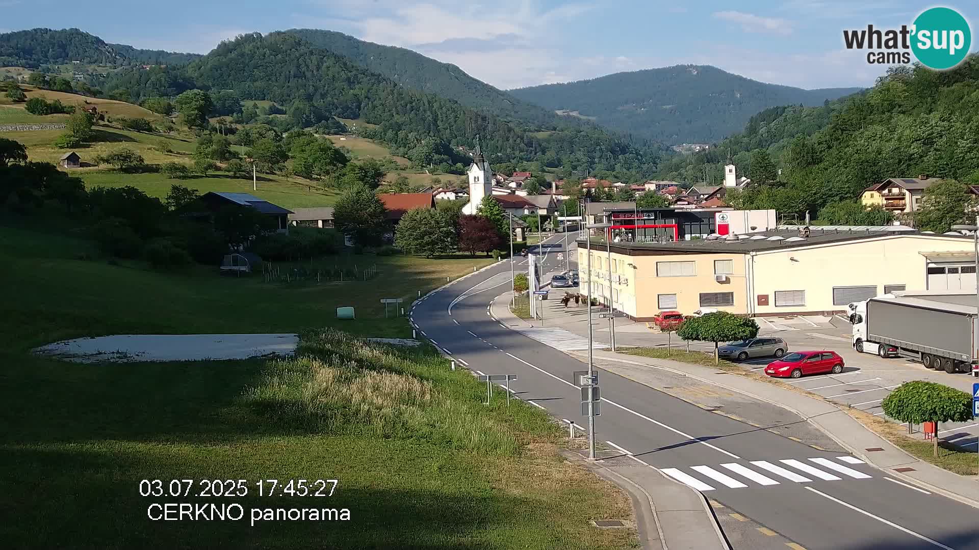 Cerkno vhod v mesto