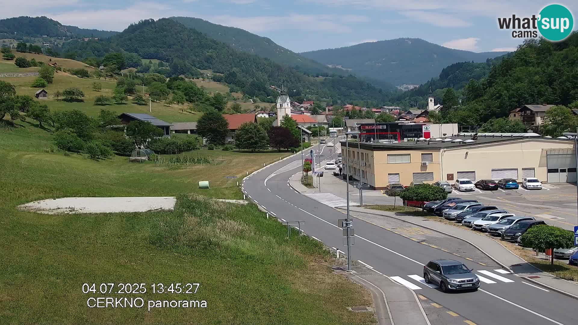 Webcam Ingresso Città di Cerkno