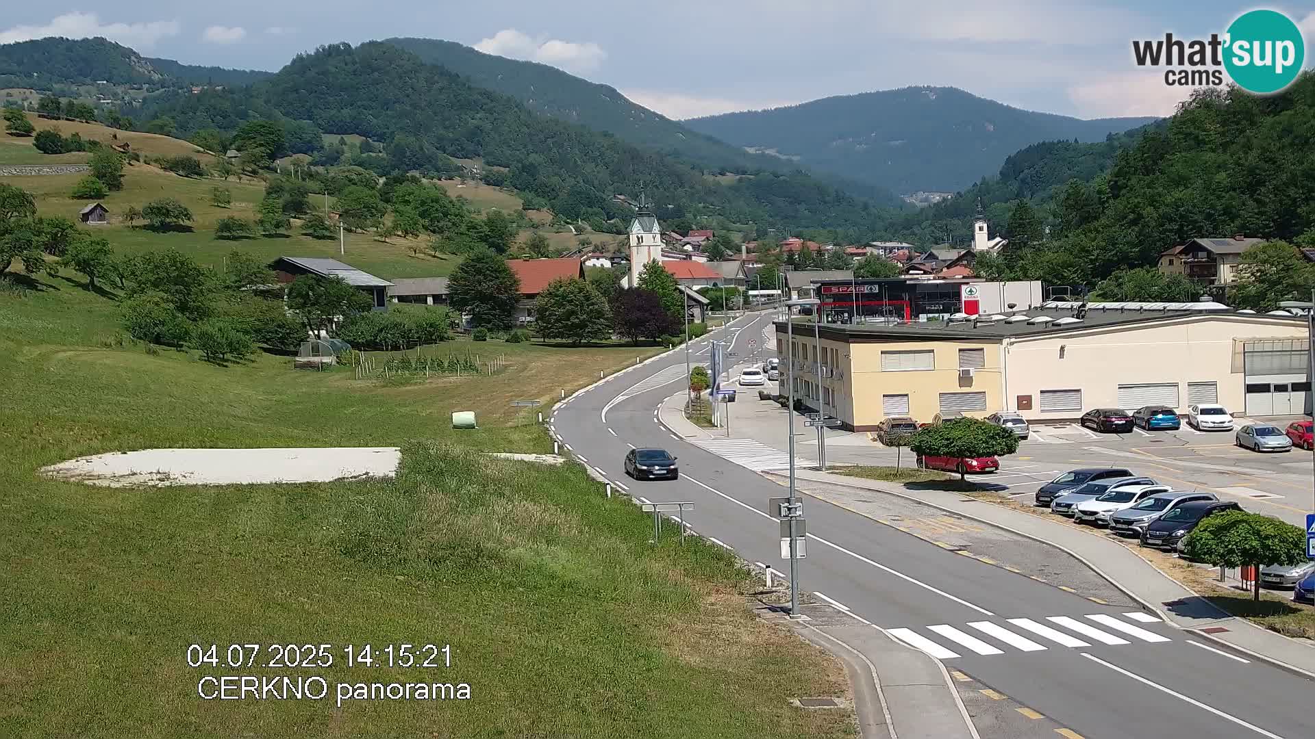Webcam Ingresso Città di Cerkno