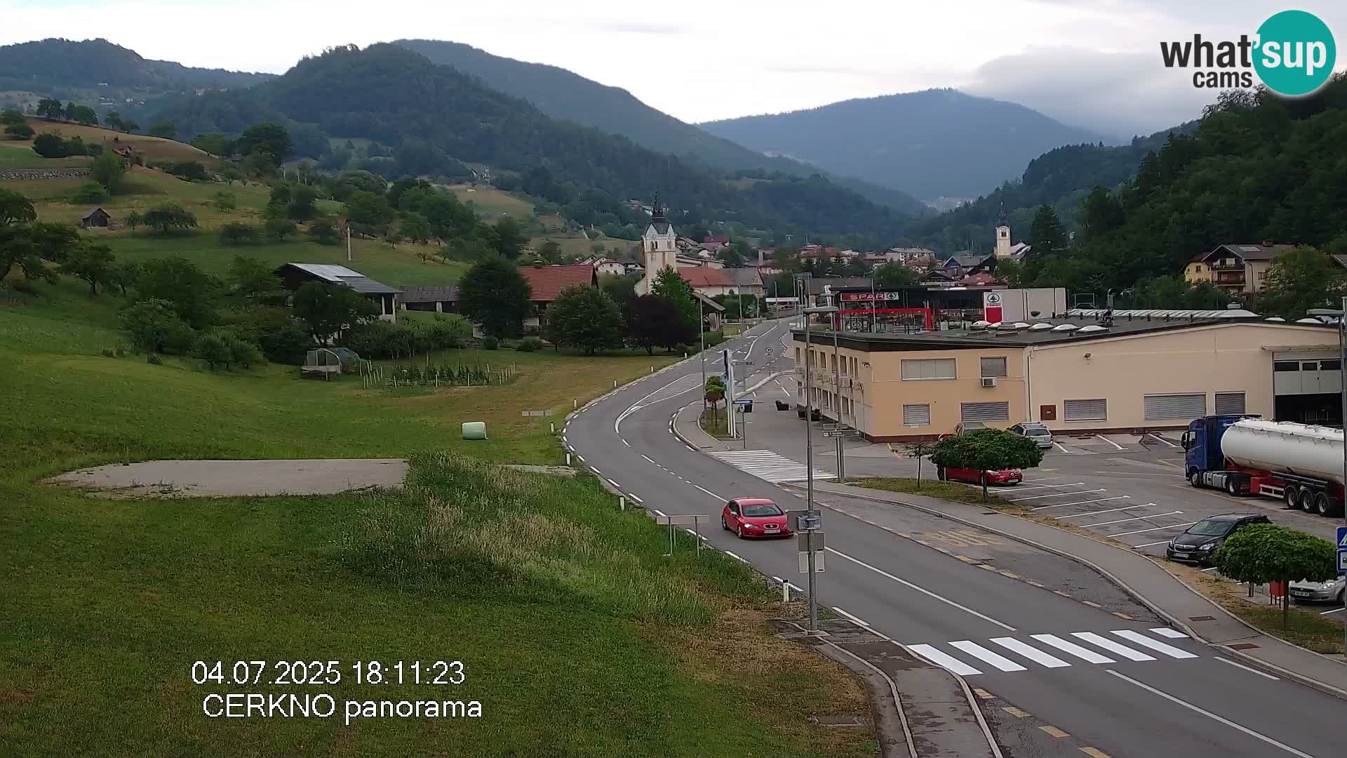 Cerkno vhod v mesto