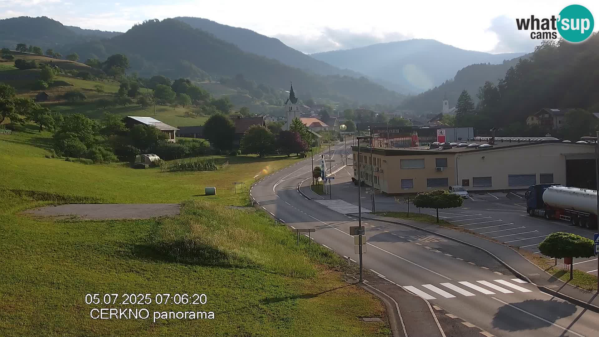 Cerkno ulaz u grad – Kamera uživo