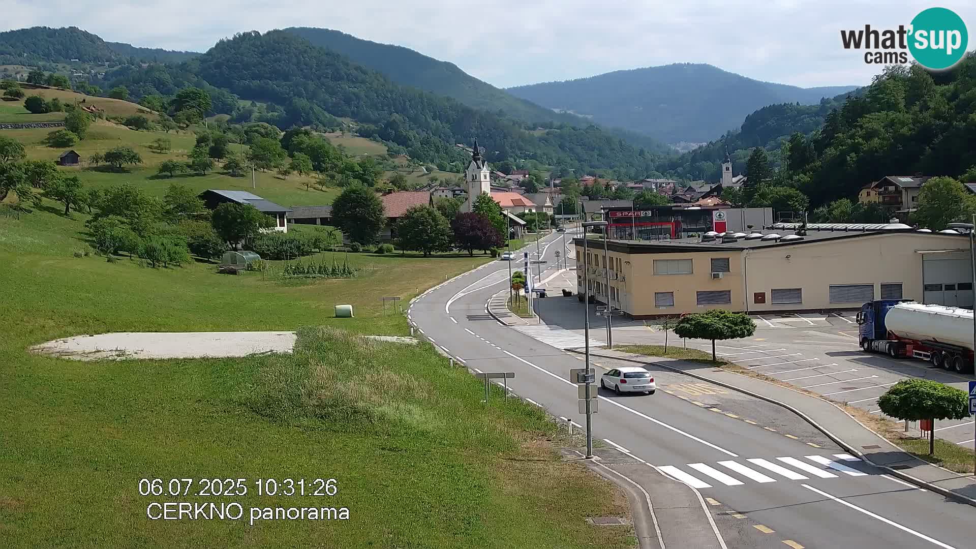 Webcam Ingresso Città di Cerkno