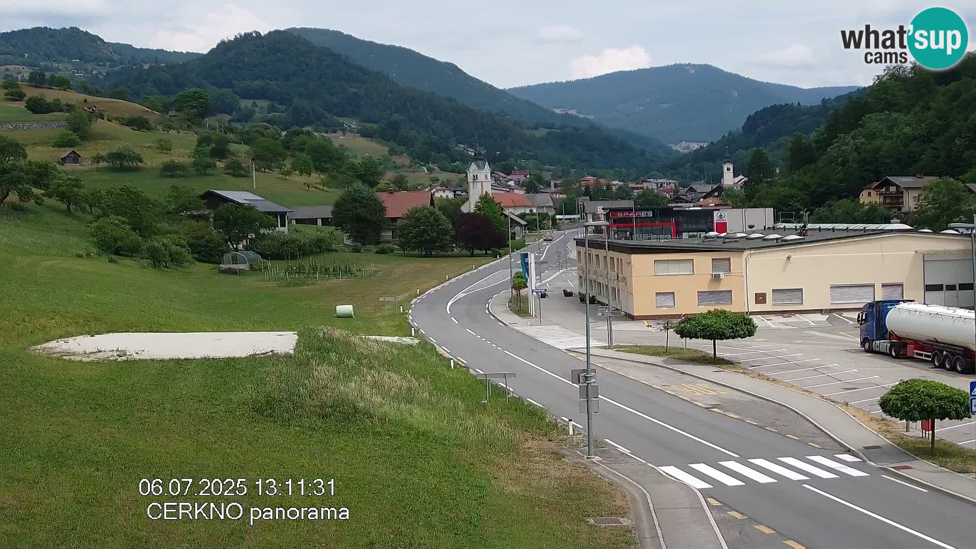 Cerkno vhod v mesto