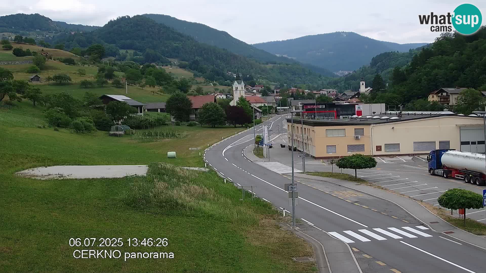 Webcam Ingresso Città di Cerkno