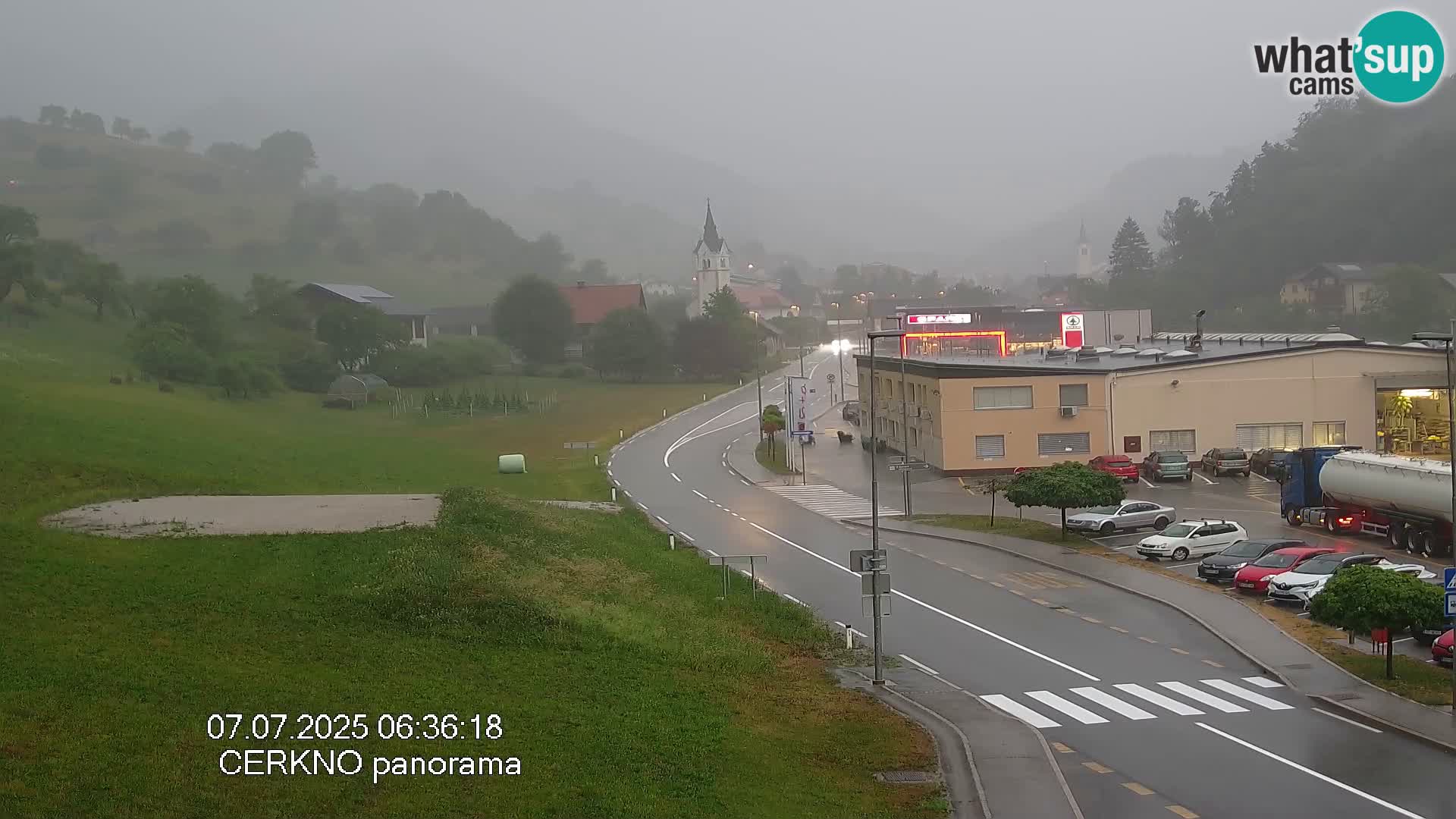 Webcam Ingresso Città di Cerkno