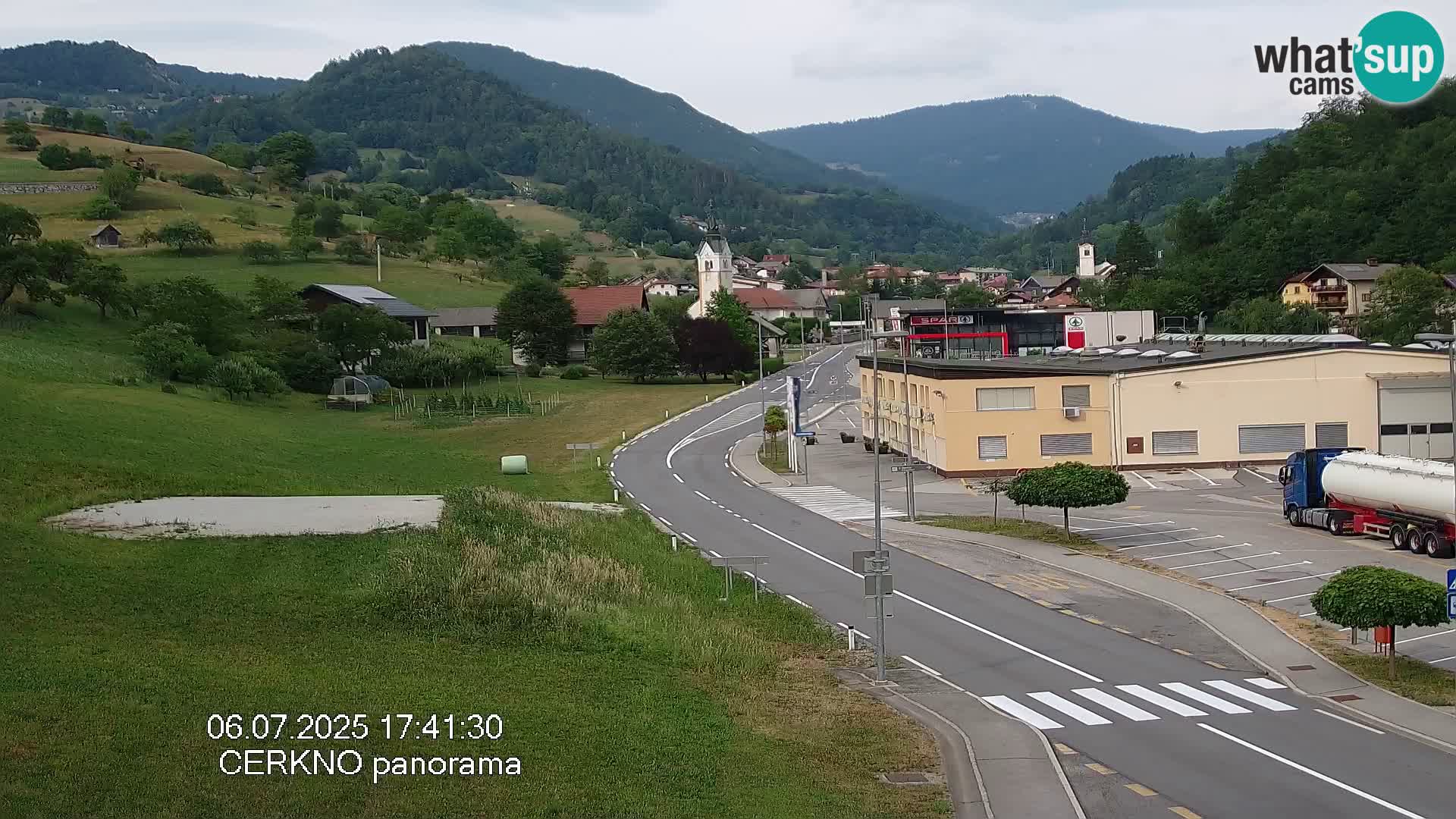 Webcam Ingresso Città di Cerkno