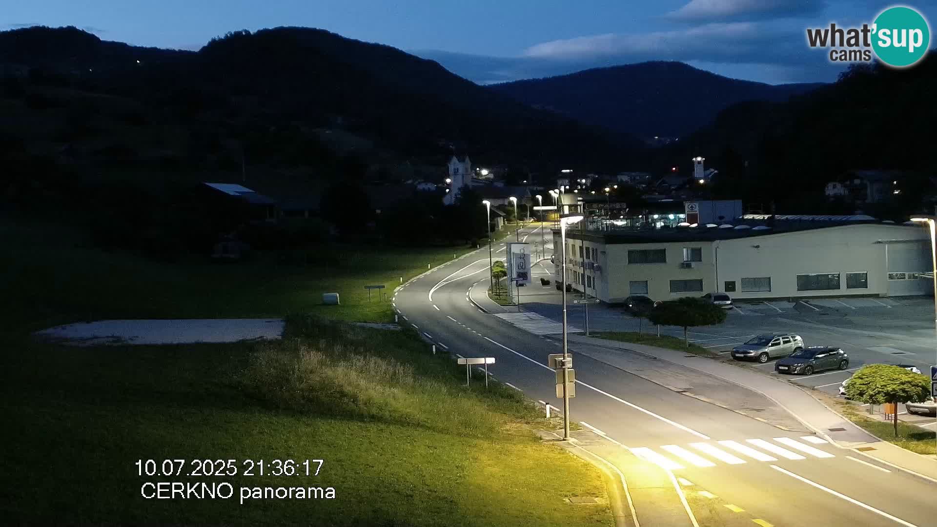 Cerkno Stadteingang Live-Webcam