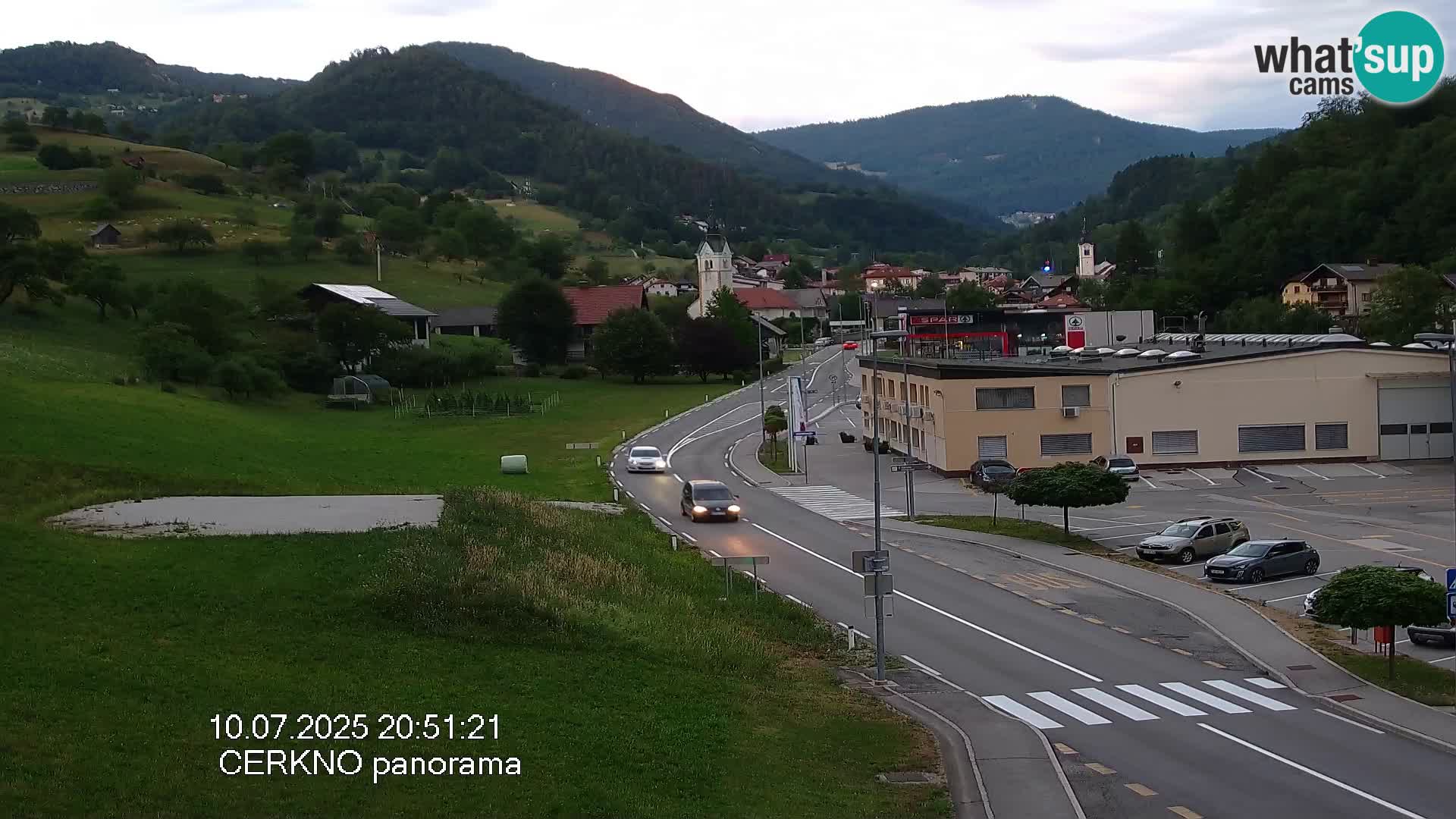 Cerkno Stadteingang Live-Webcam