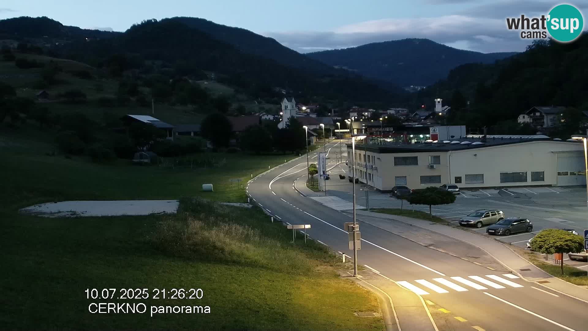 Cerkno ulaz u grad – Kamera uživo