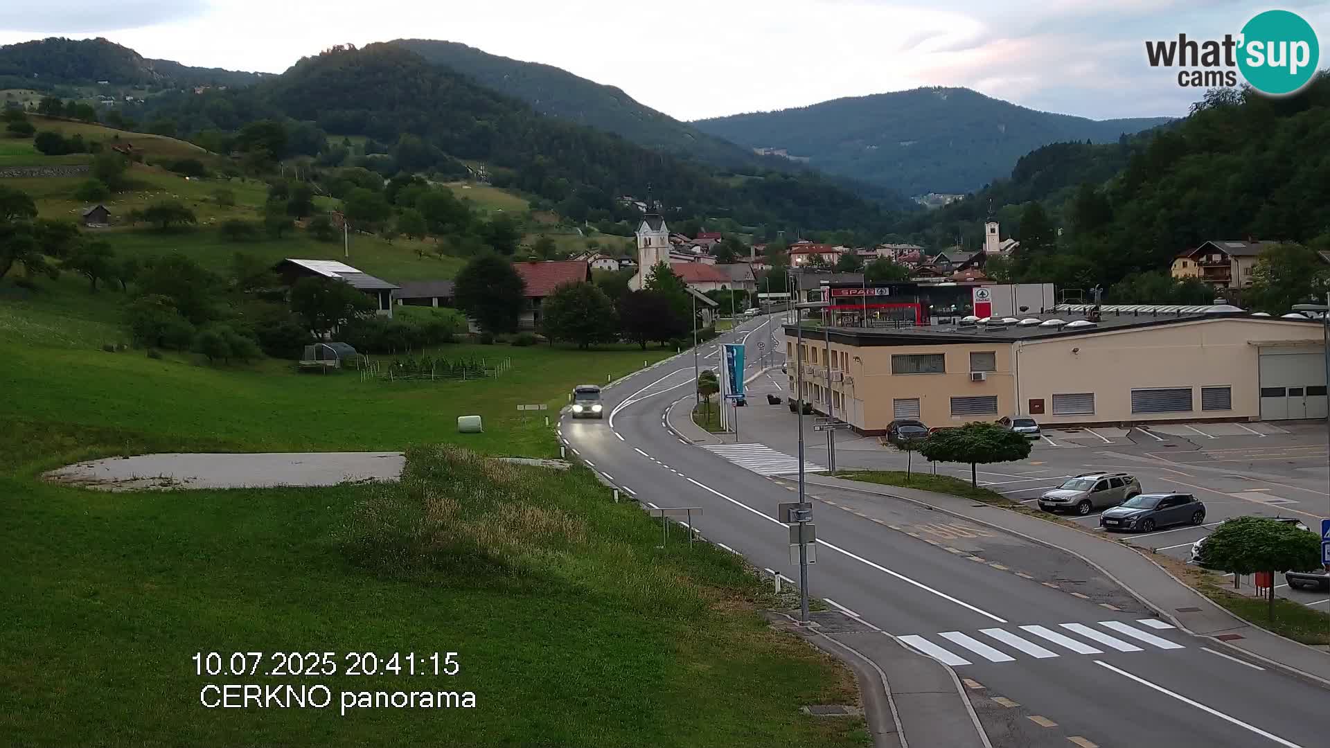 Cerkno Stadteingang Live-Webcam