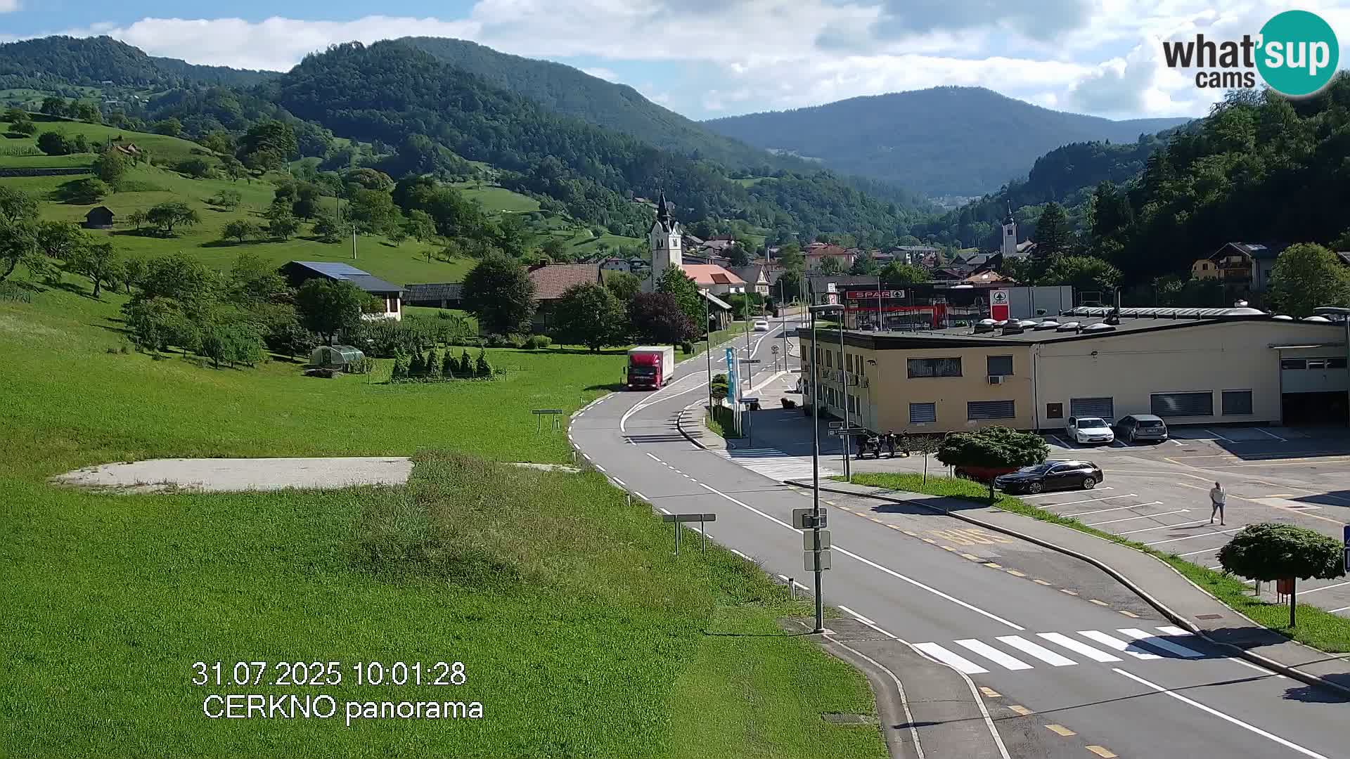 Webcam Ingresso Città di Cerkno