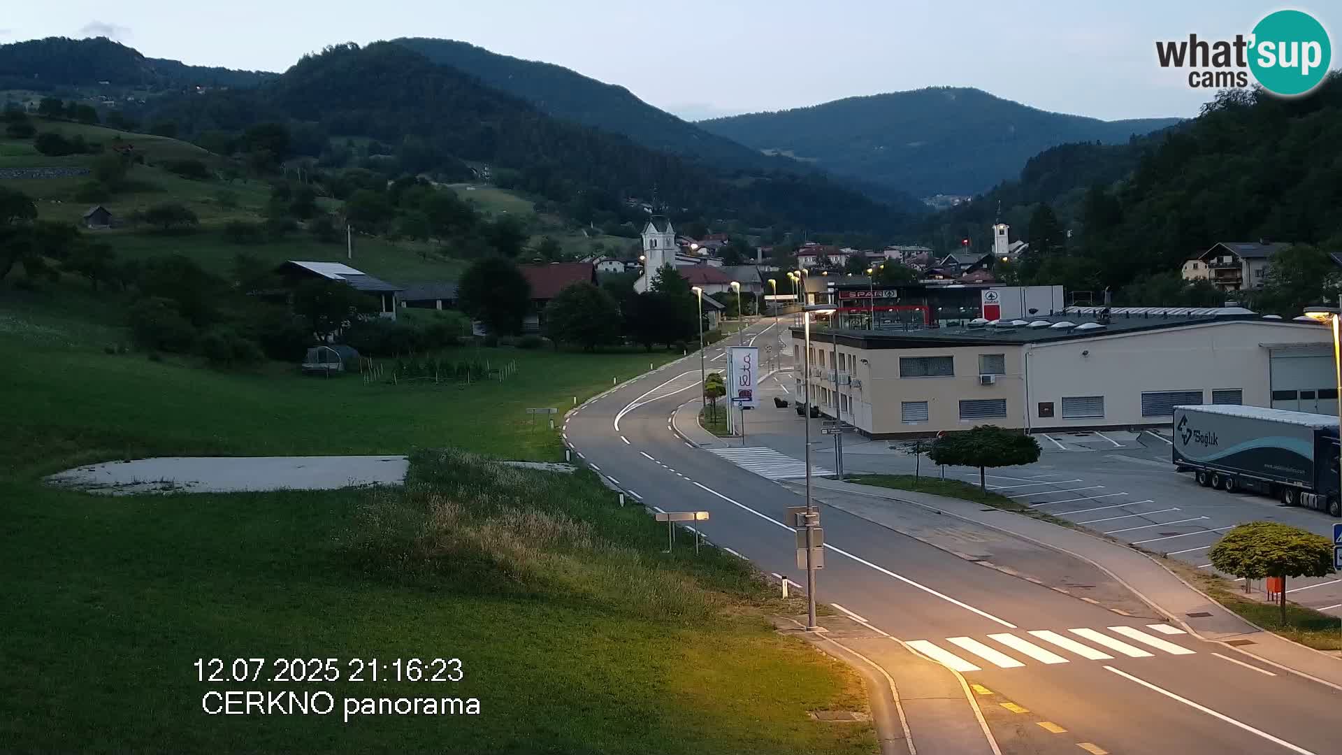 Webcam Ingresso Città di Cerkno