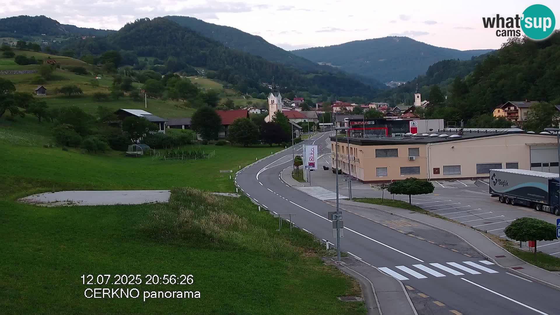 Cerkno vhod v mesto