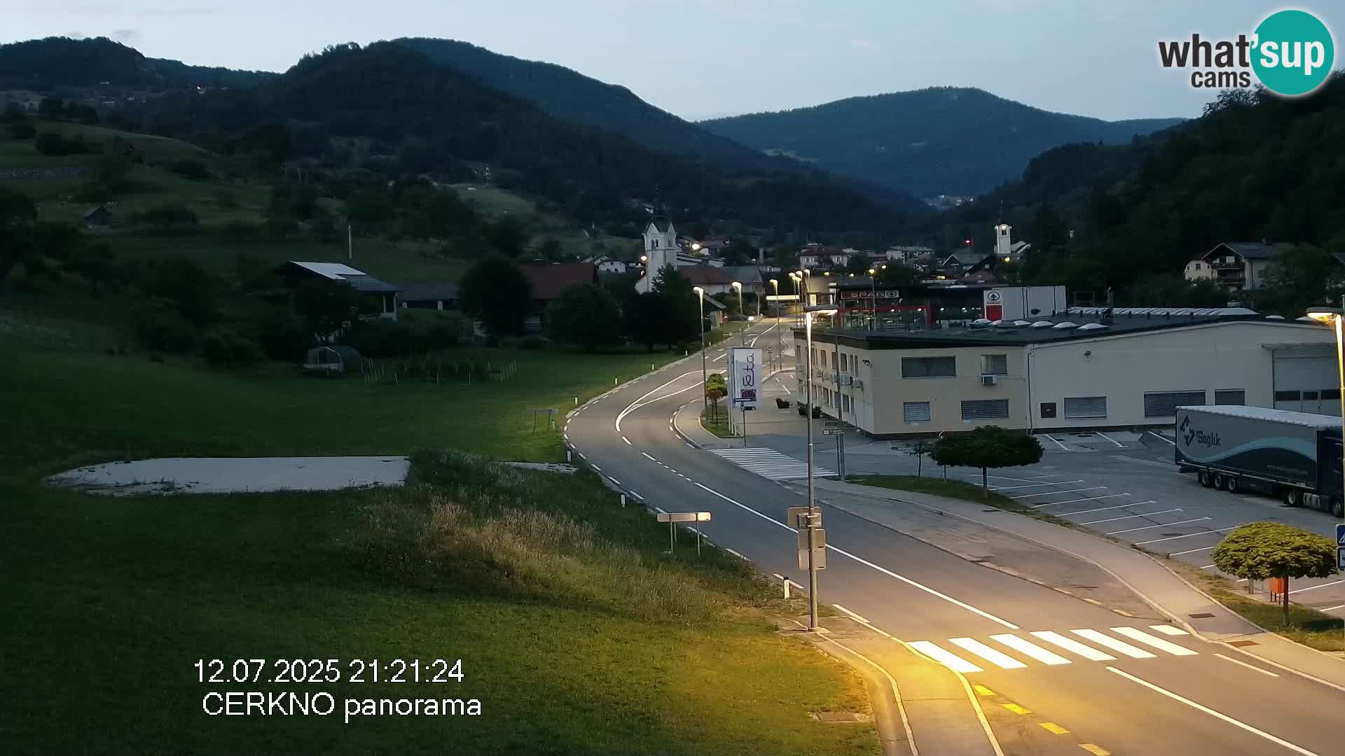 Cerkno Stadteingang Live-Webcam