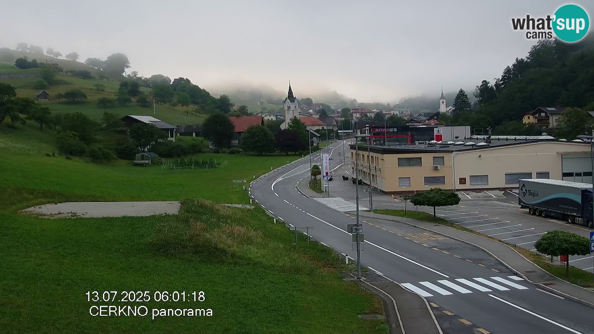 Cerkno Stadteingang Live-Webcam