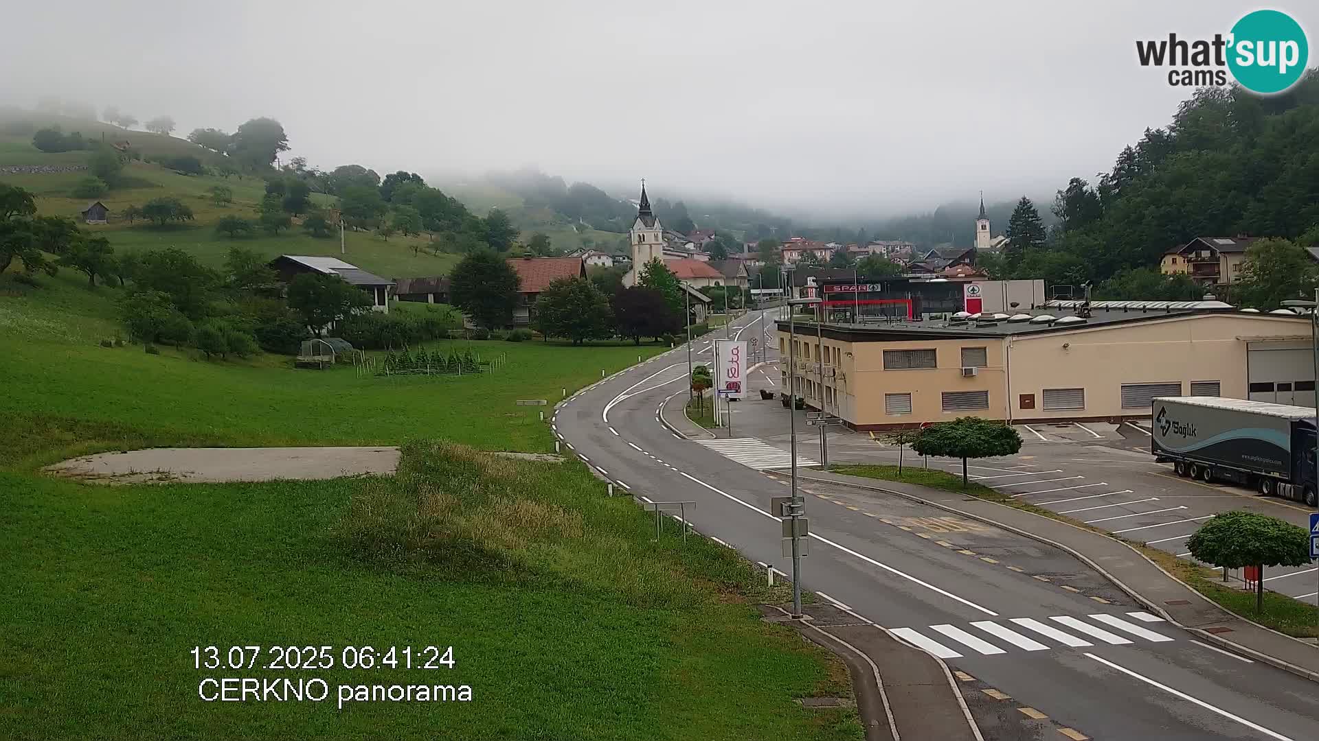 Webcam Ingresso Città di Cerkno