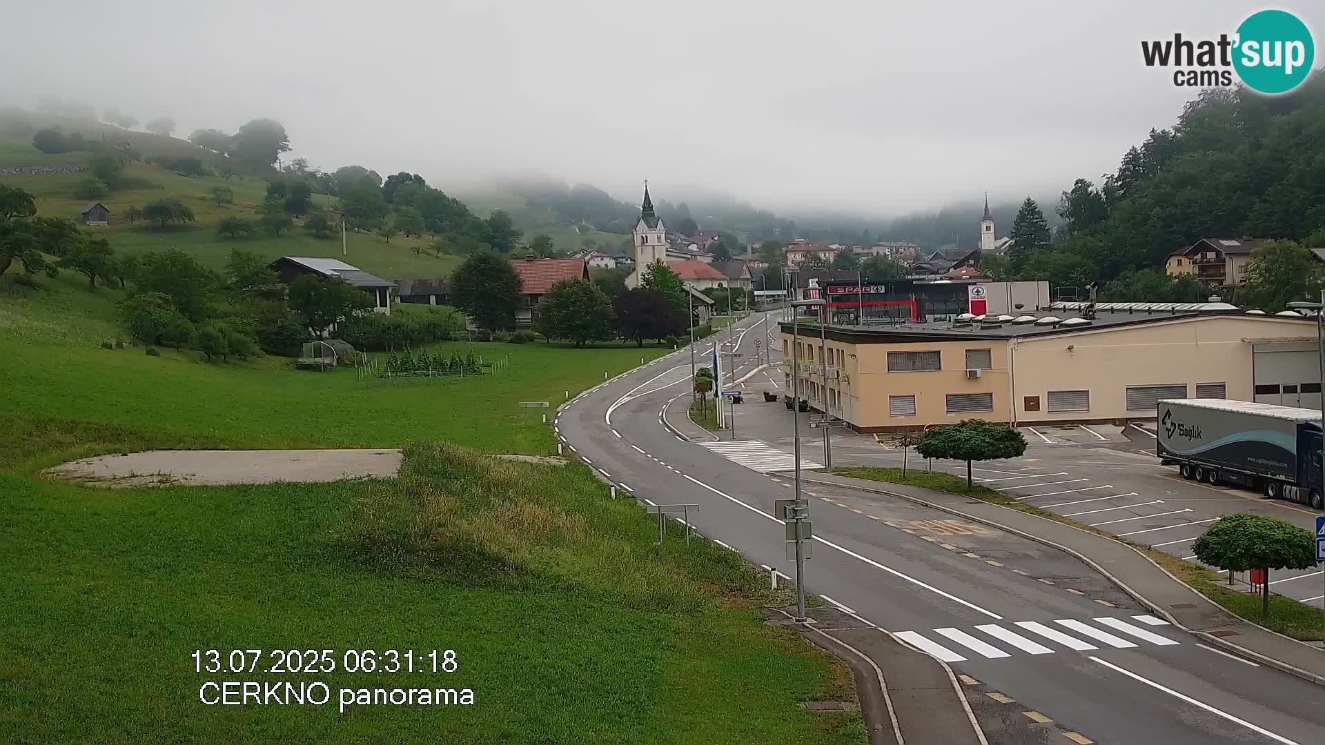 Cerkno Stadteingang Live-Webcam