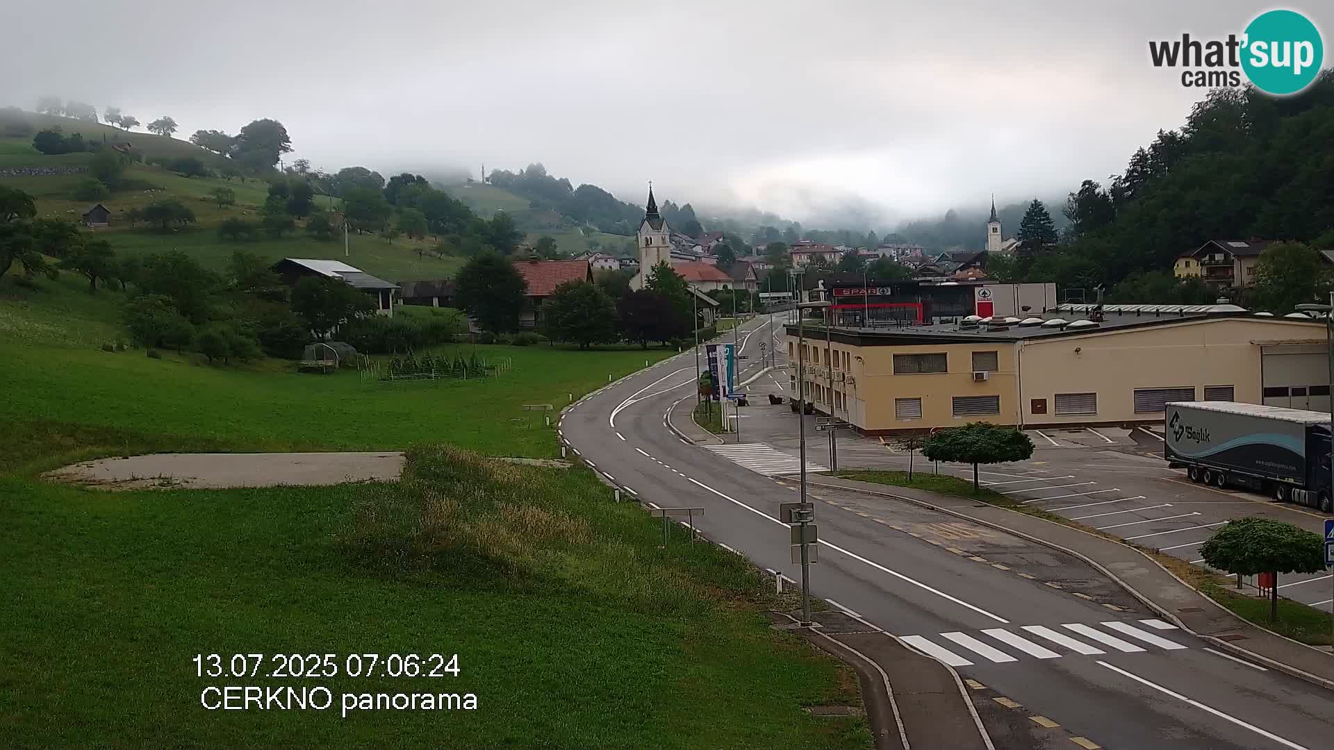 Cerkno Stadteingang Live-Webcam
