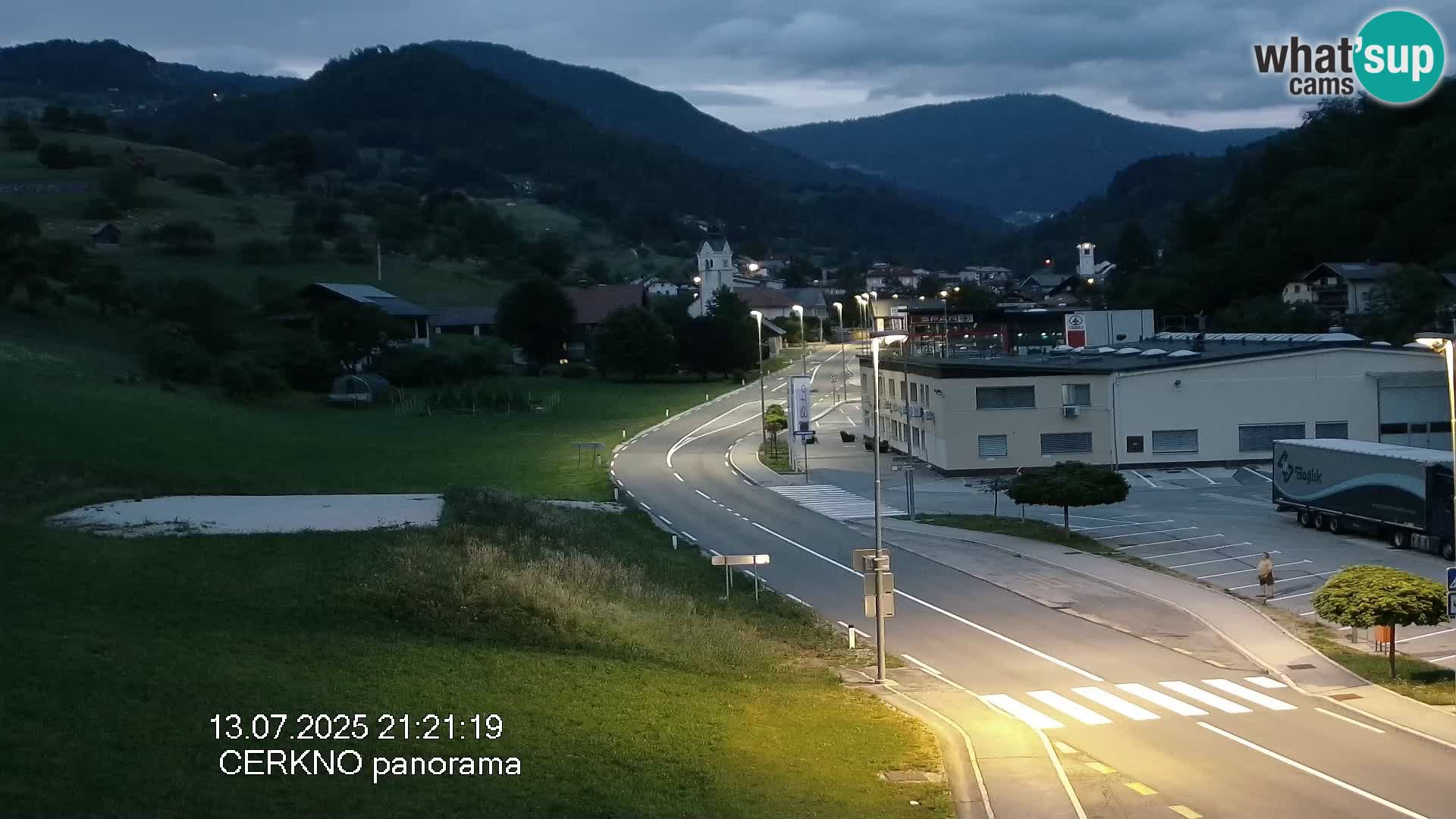 Cerkno ulaz u grad – Kamera uživo