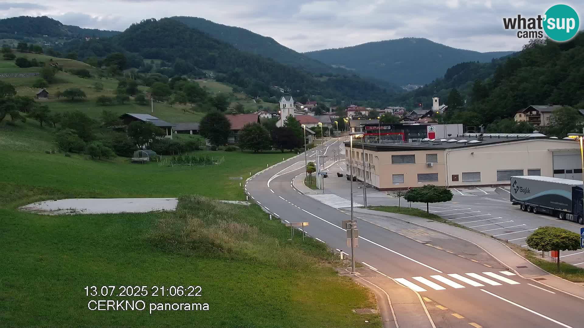 Webcam Ingresso Città di Cerkno