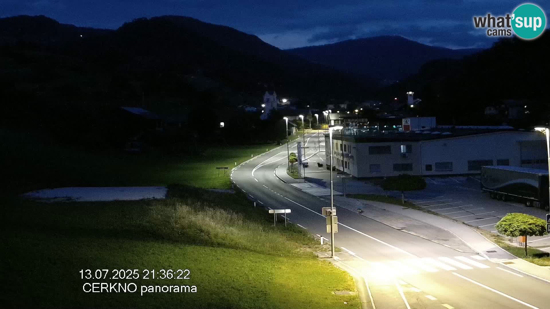 Cerkno ulaz u grad – Kamera uživo