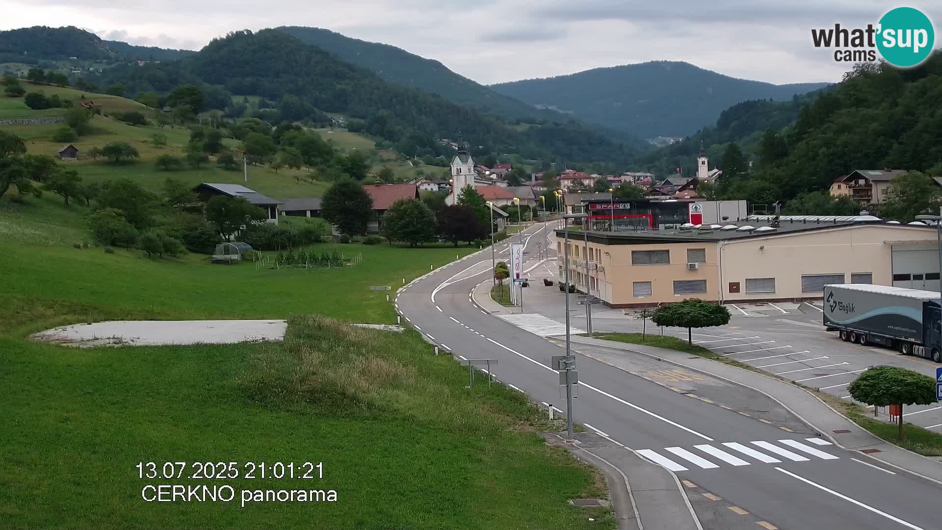 Cerkno Stadteingang Live-Webcam