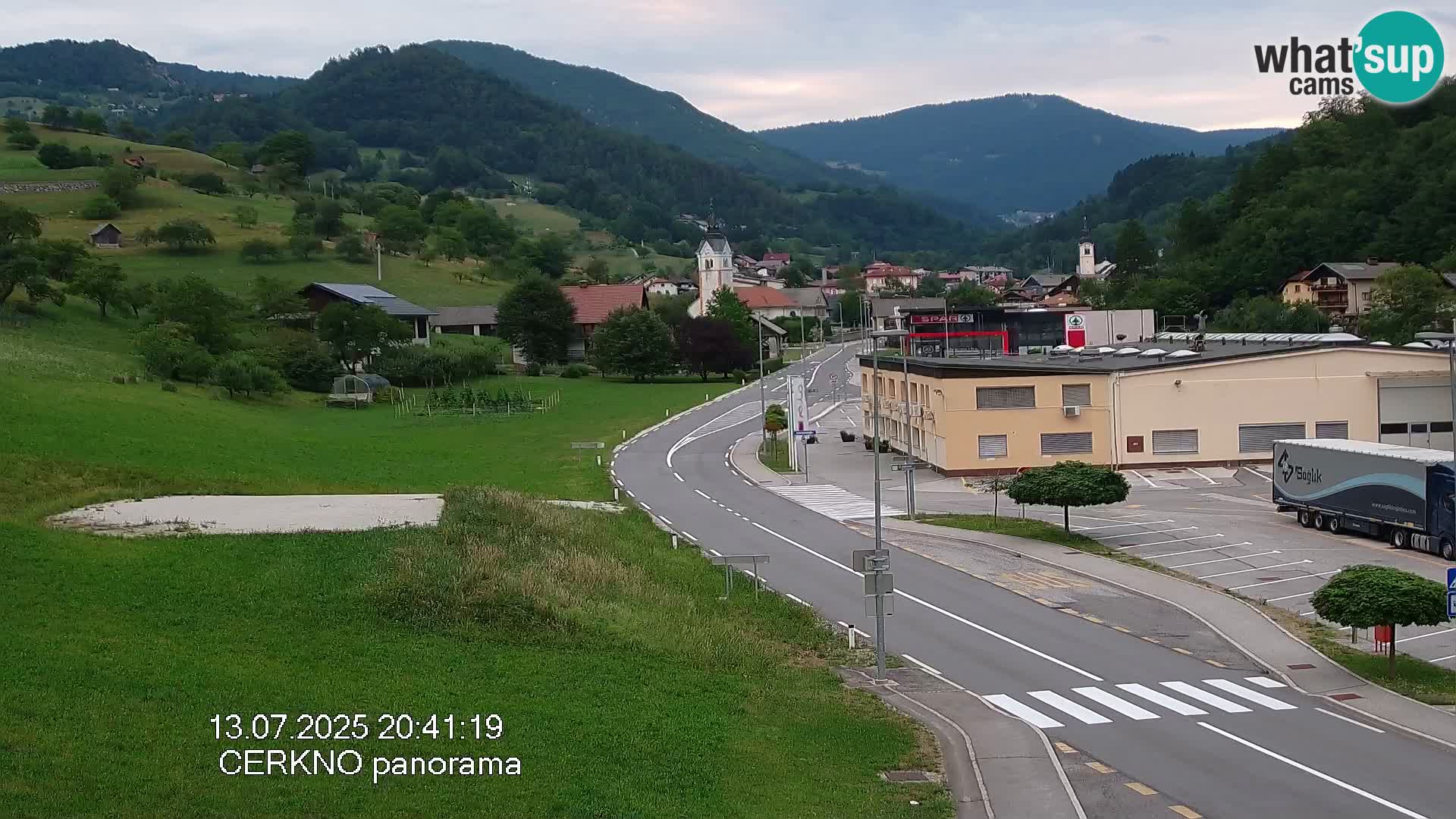 Cerkno Stadteingang Live-Webcam