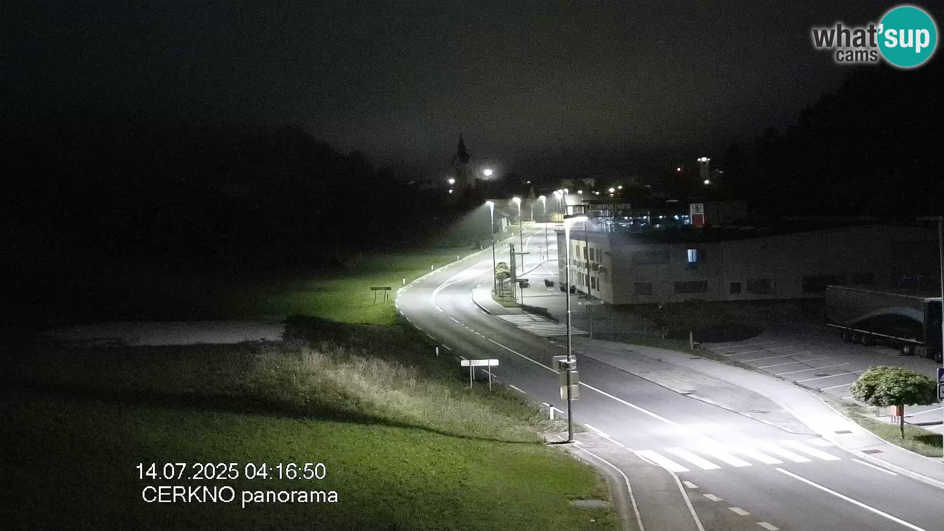 Cerkno ulaz u grad – Kamera uživo