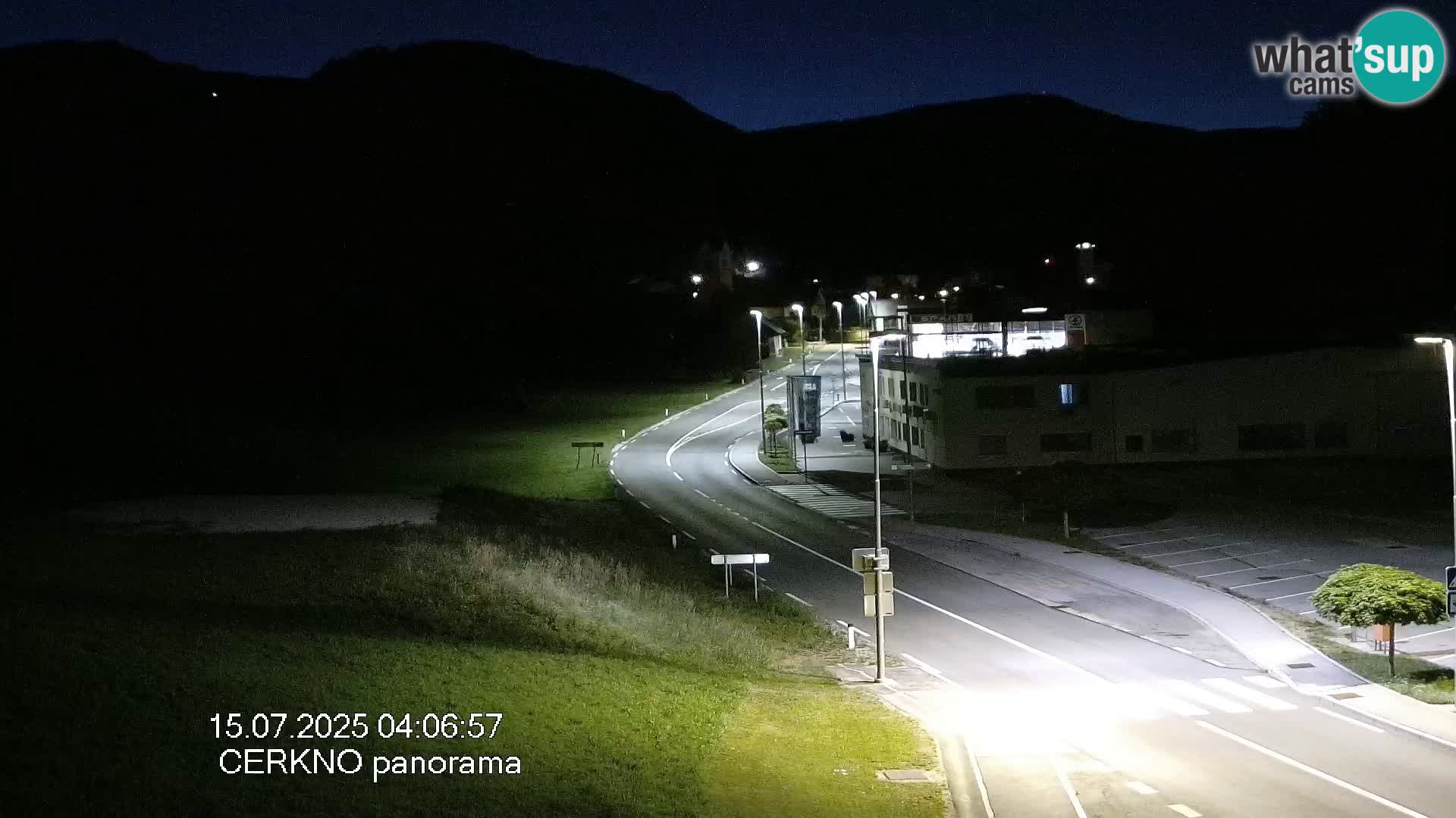 Cerkno ulaz u grad – Kamera uživo
