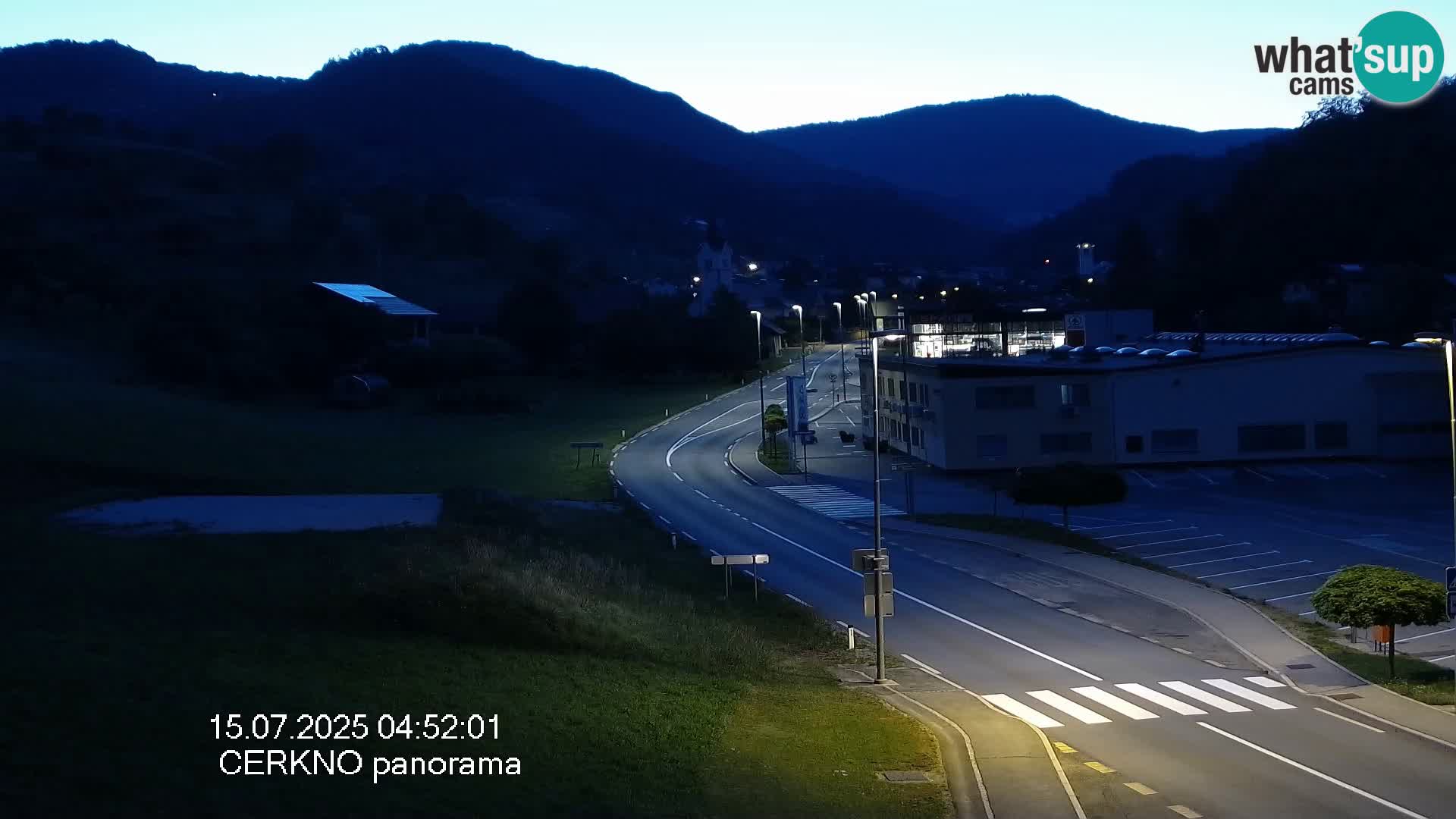 Cerkno ulaz u grad – Kamera uživo