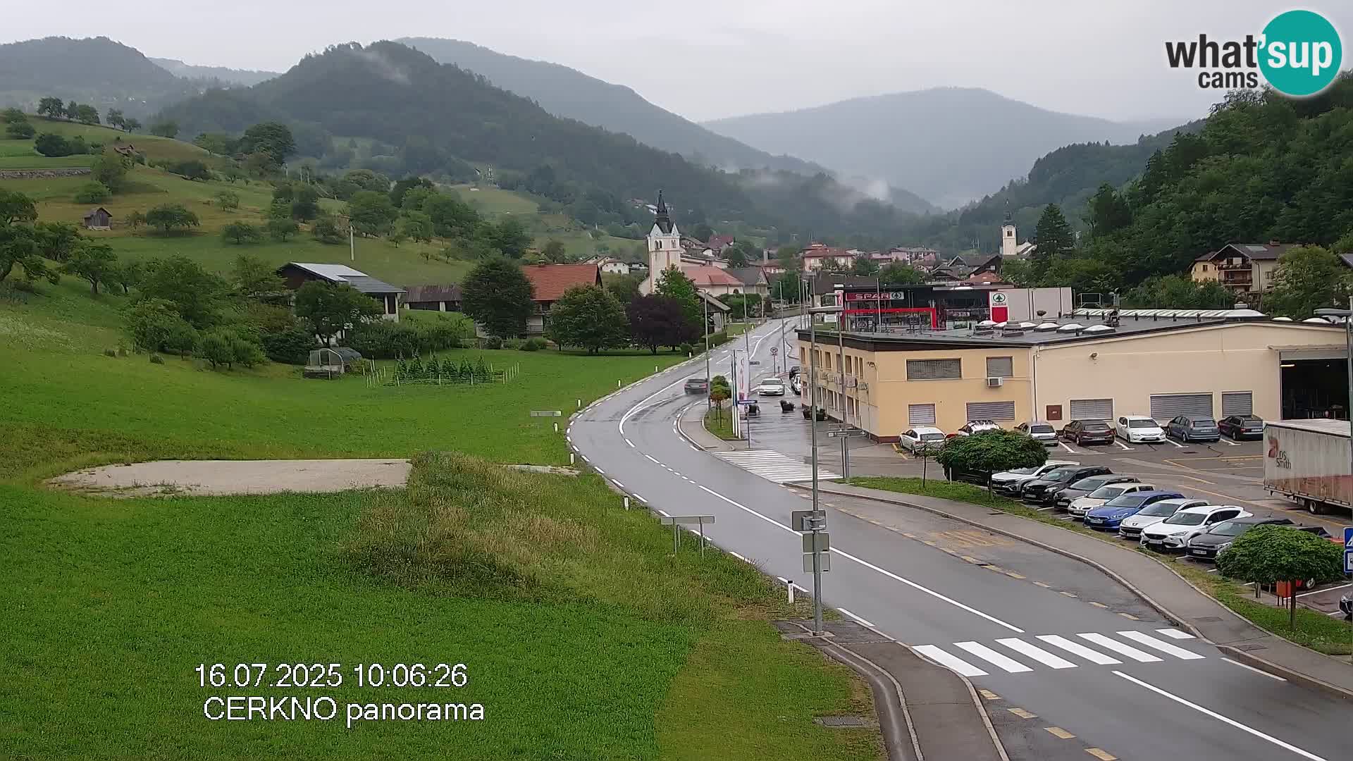 Webcam Ingresso Città di Cerkno