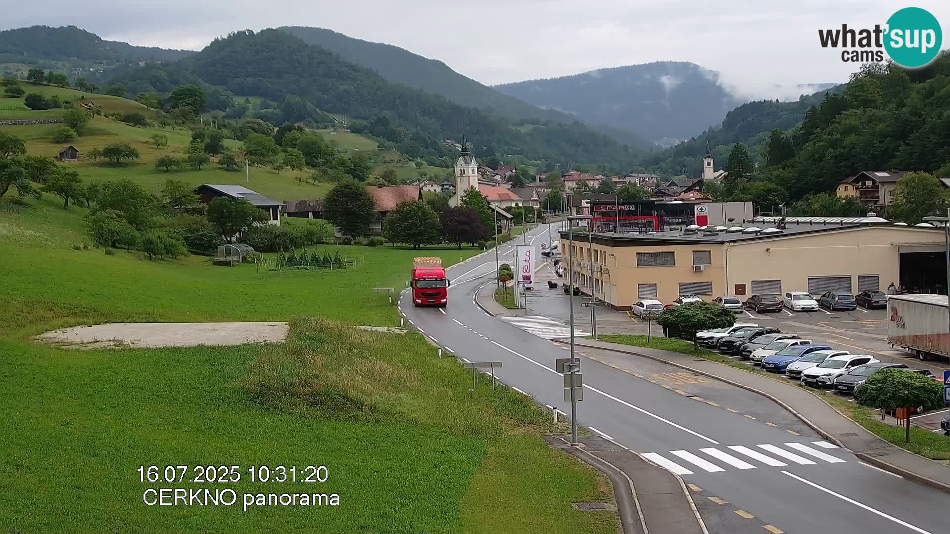 Cerkno vhod v mesto