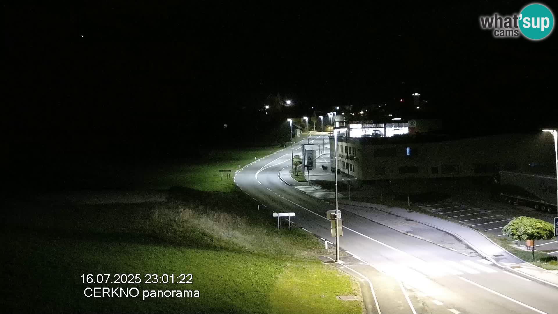 Cerkno ulaz u grad – Kamera uživo