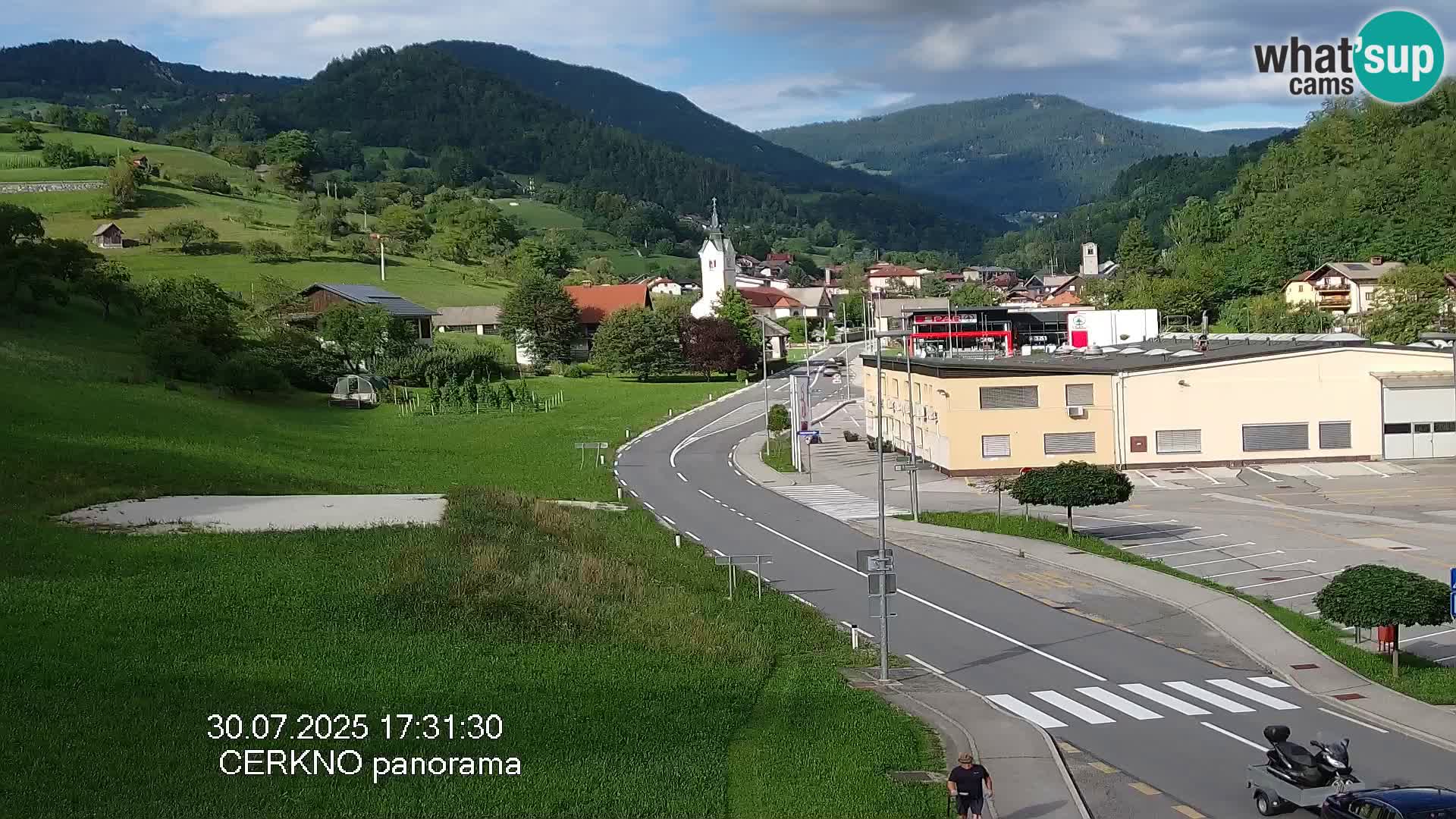 Cerkno vhod v mesto