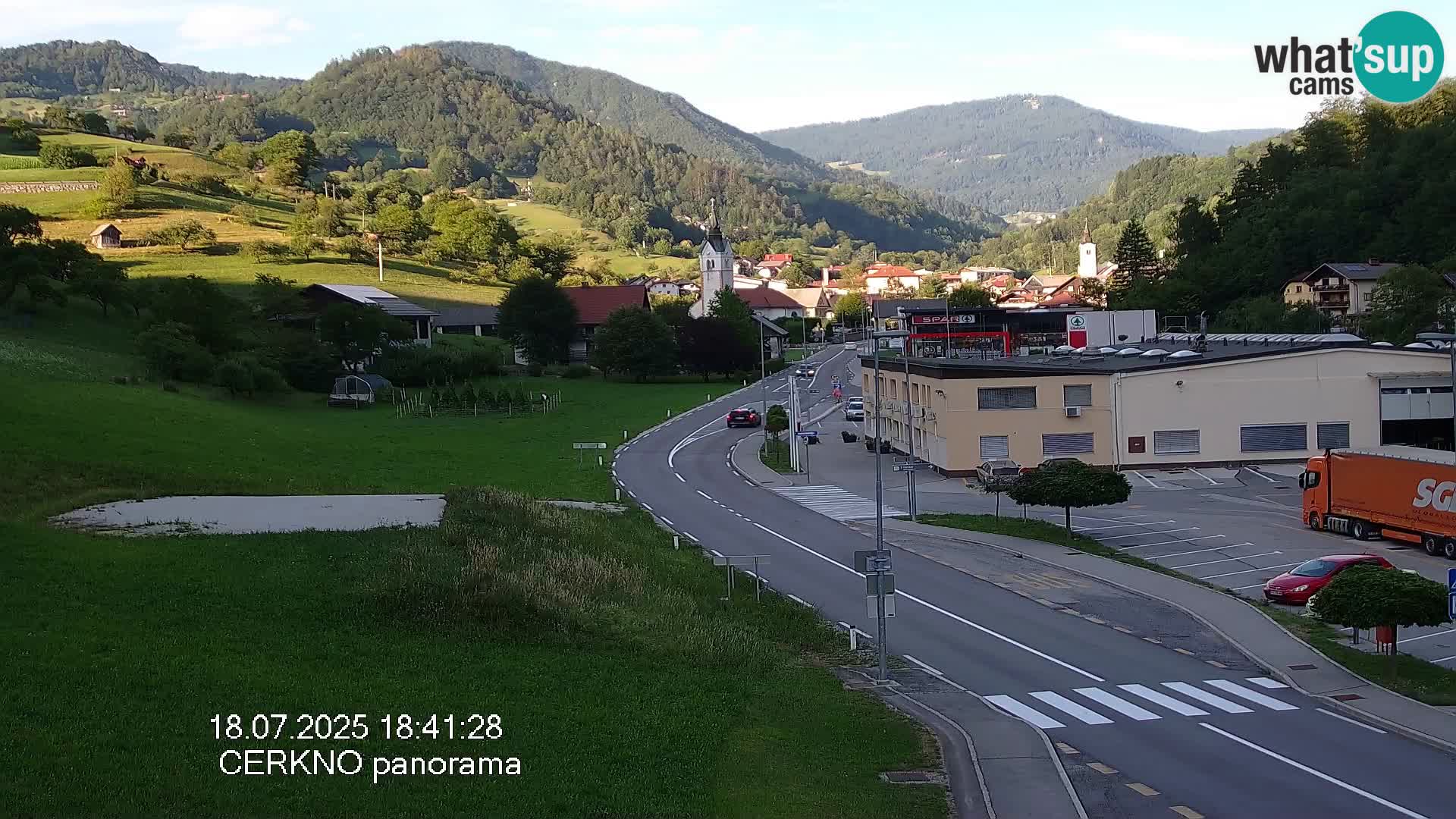 Webcam Ingresso Città di Cerkno