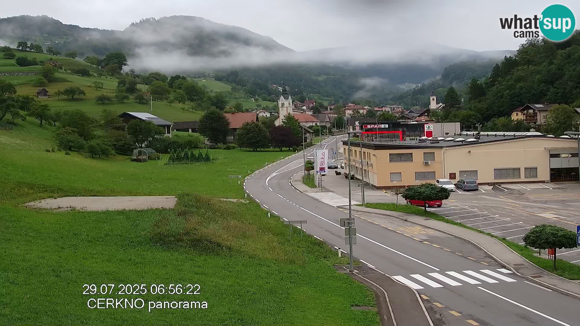 Webcam Ingresso Città di Cerkno