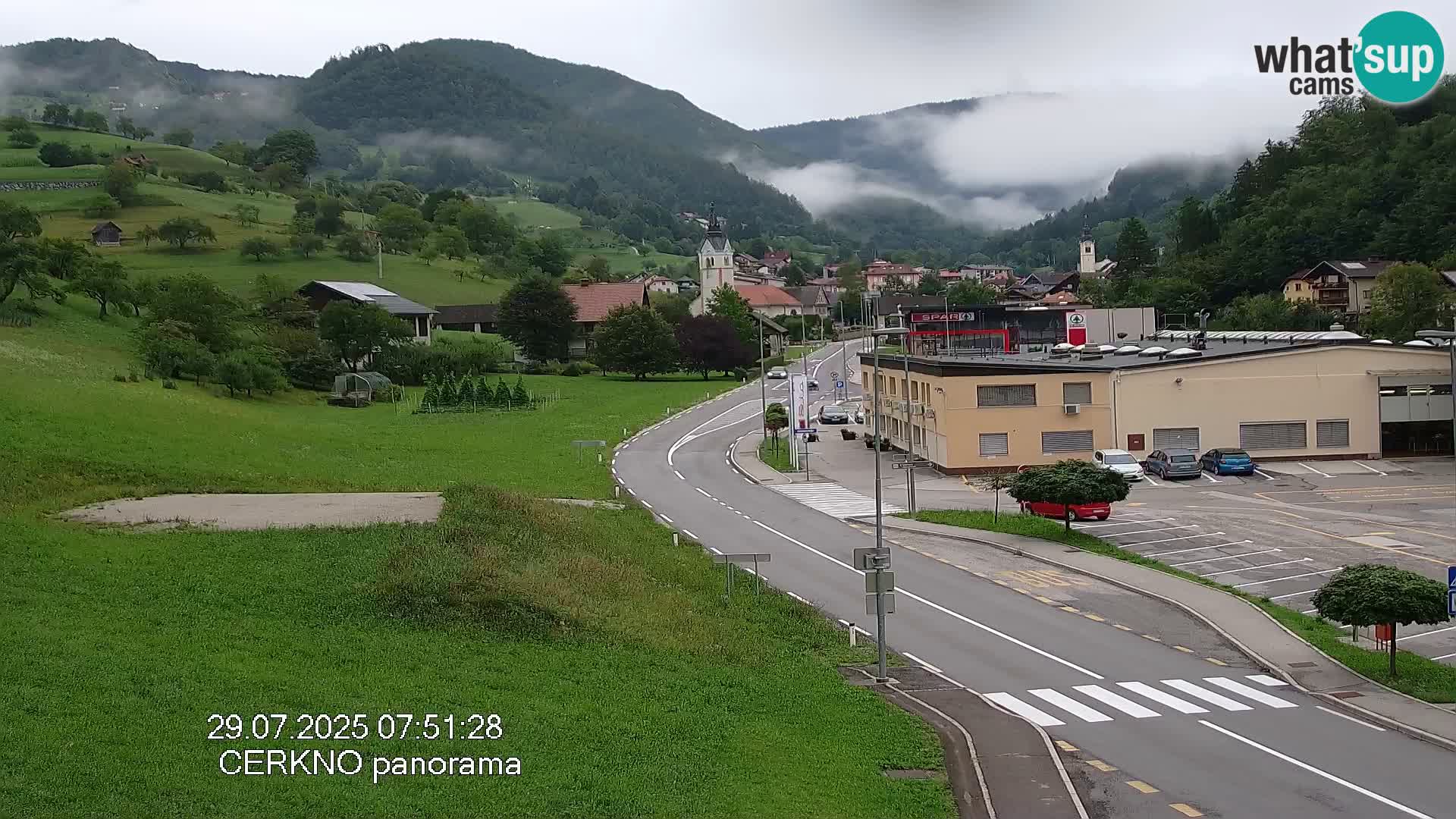 Webcam Ingresso Città di Cerkno