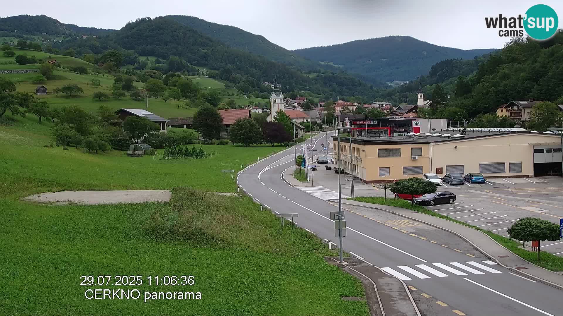 Webcam Ingresso Città di Cerkno