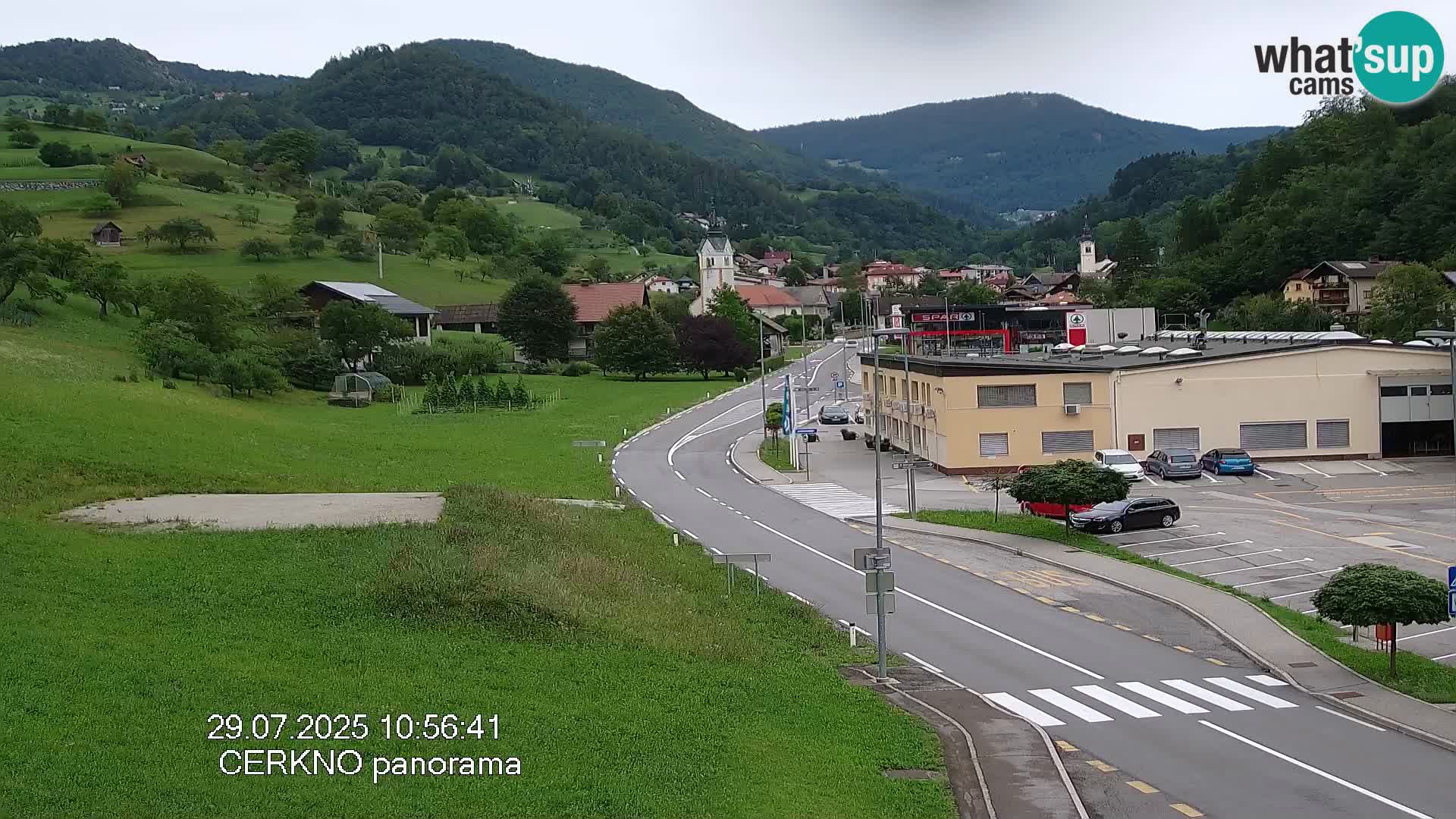 Webcam Ingresso Città di Cerkno