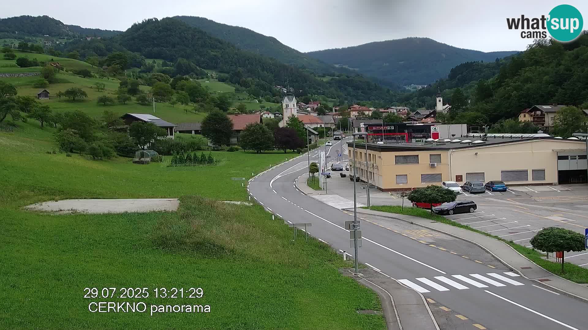 Webcam Ingresso Città di Cerkno