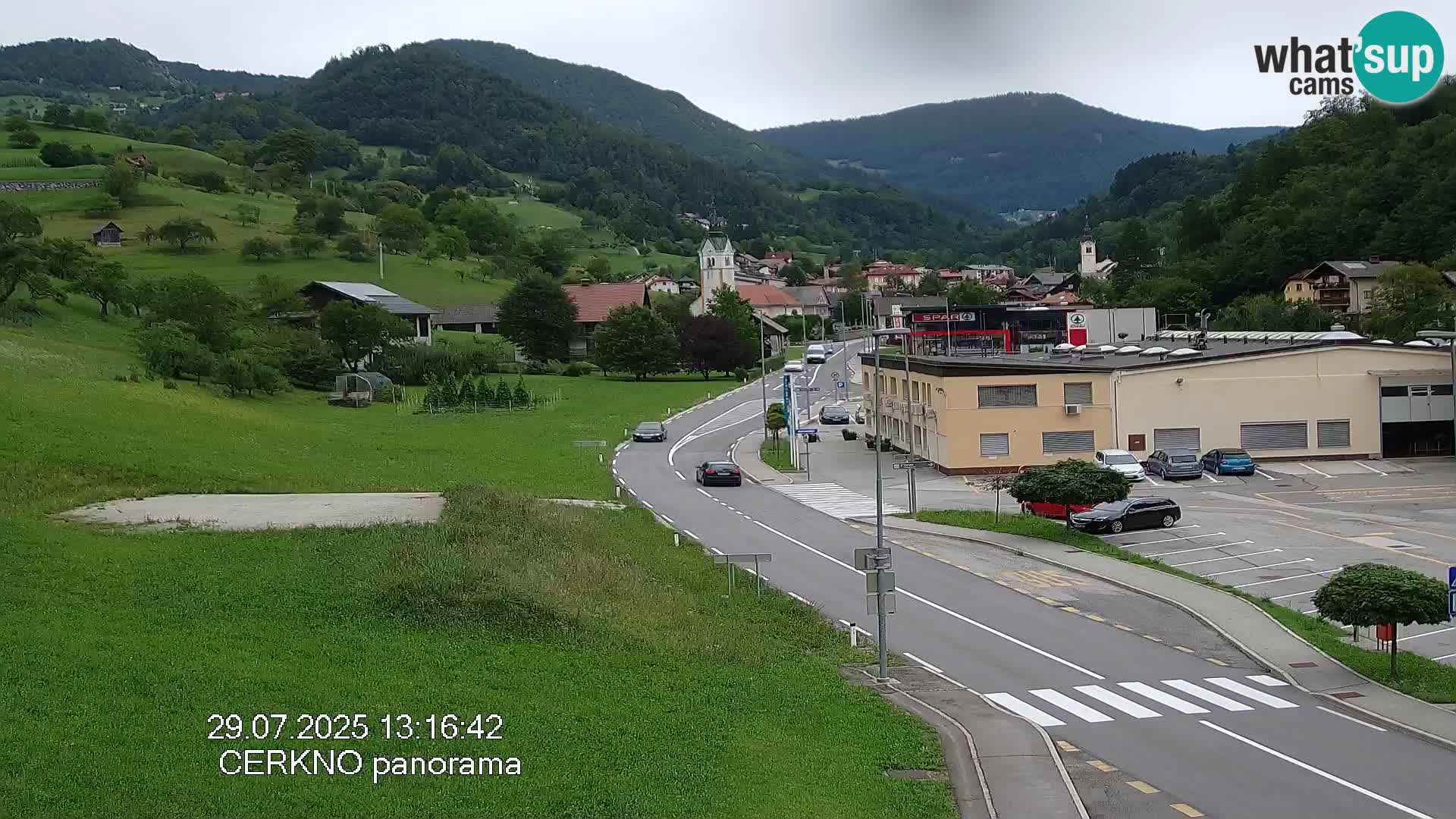 Webcam Ingresso Città di Cerkno