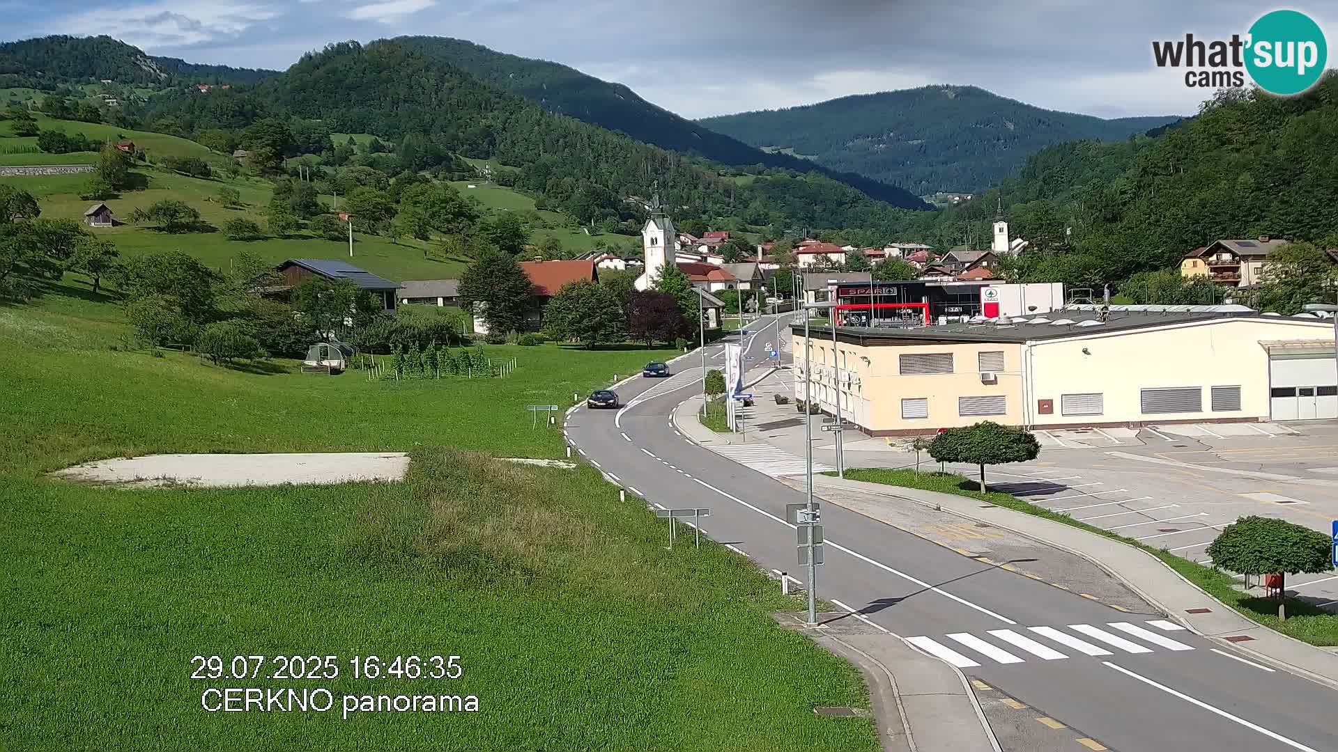 Webcam Ingresso Città di Cerkno