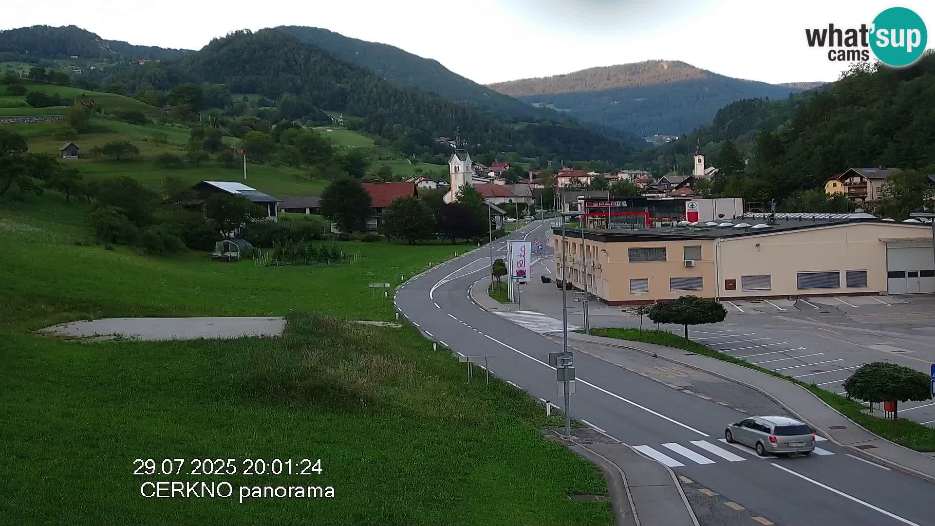 Cerkno Stadteingang Live-Webcam