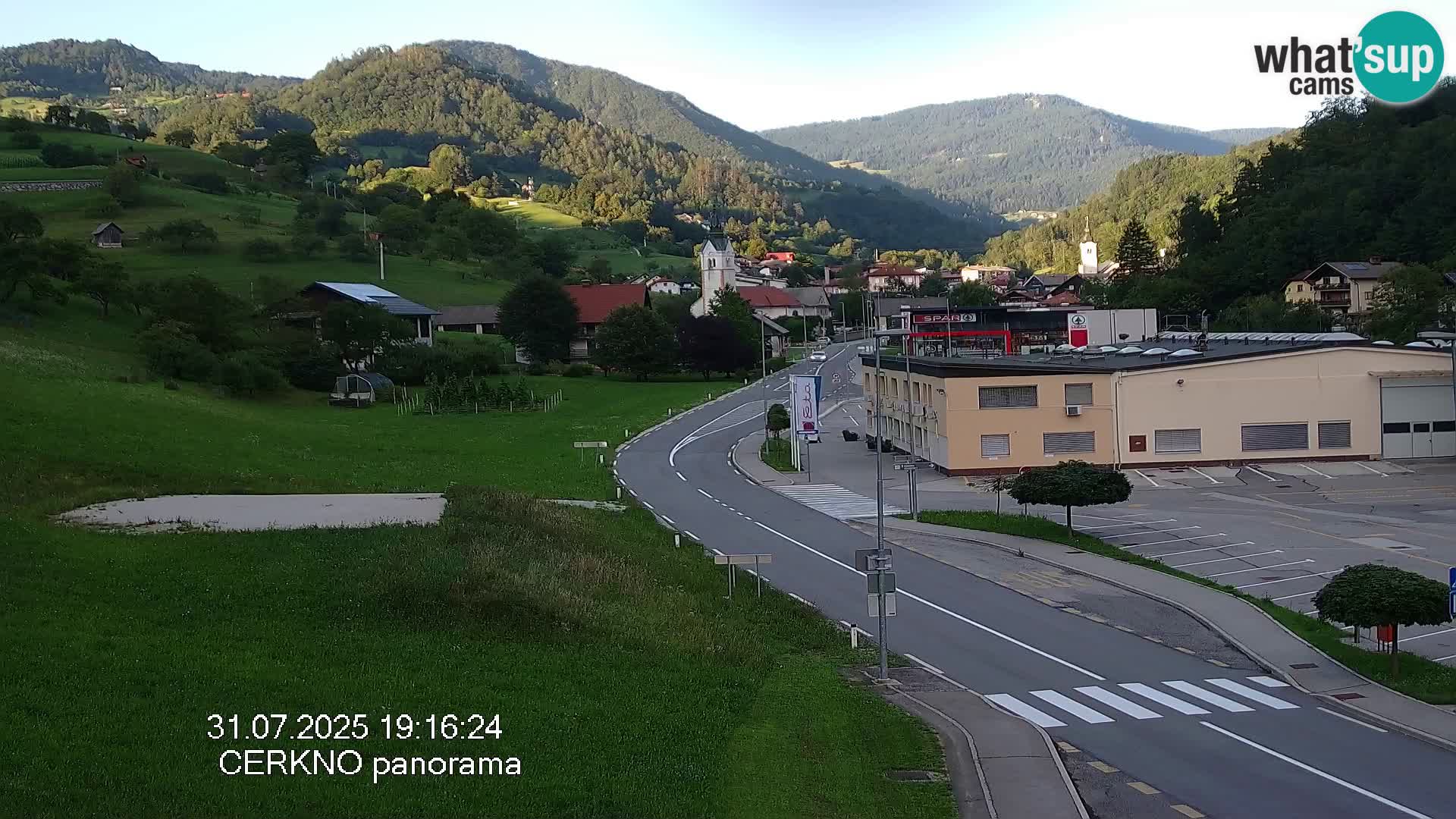 Cerkno Stadteingang Live-Webcam