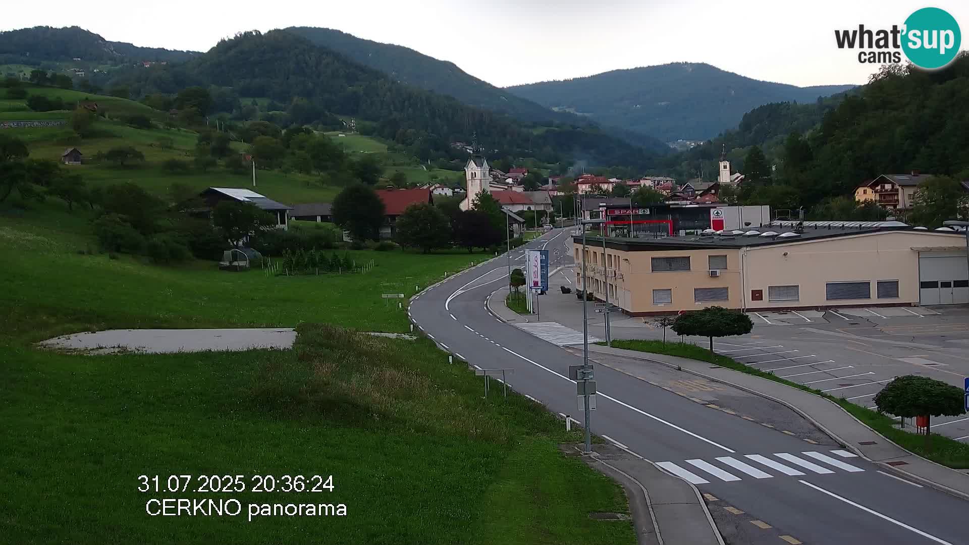 Webcam Ingresso Città di Cerkno