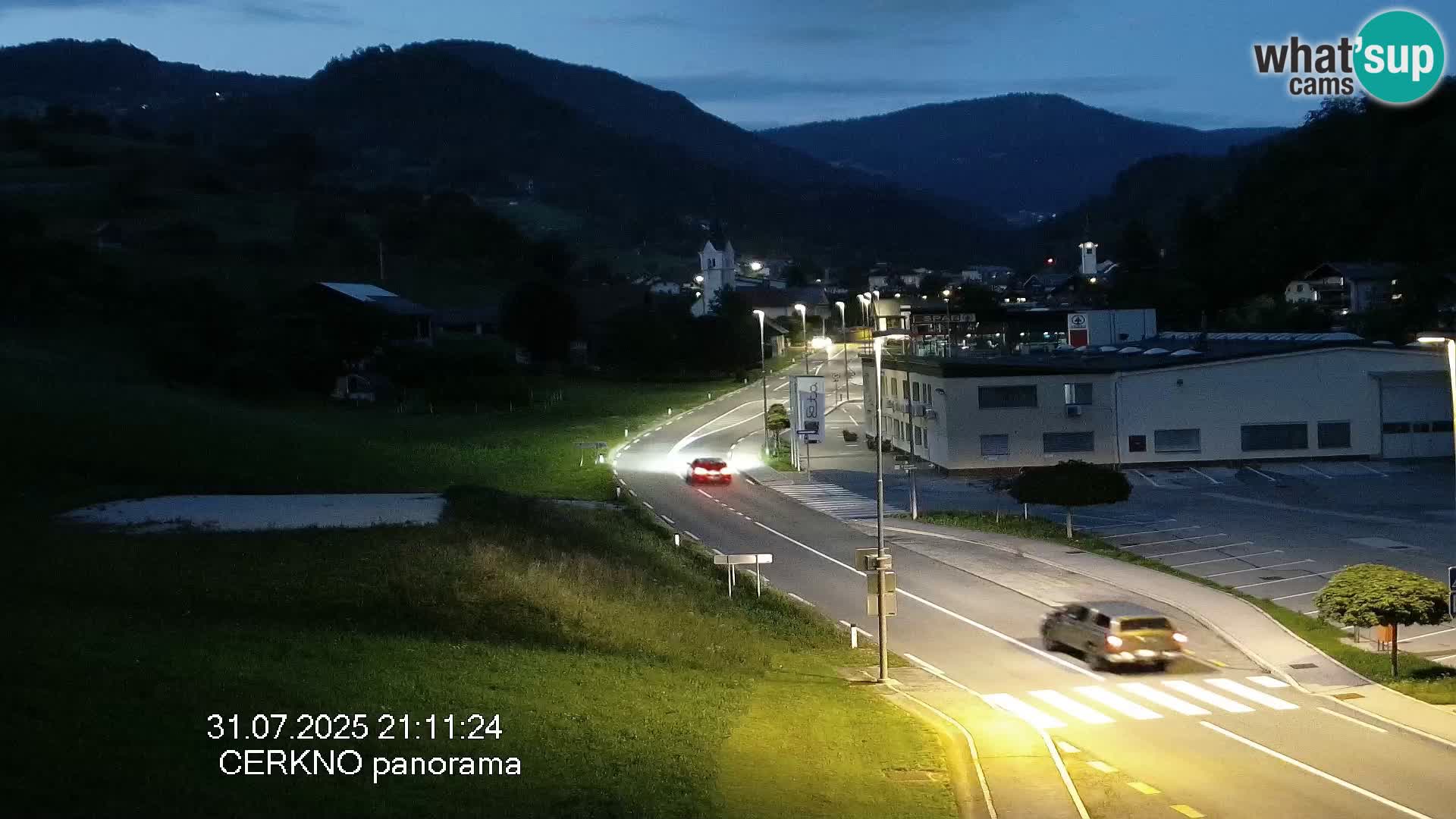 Cerkno Stadteingang Live-Webcam