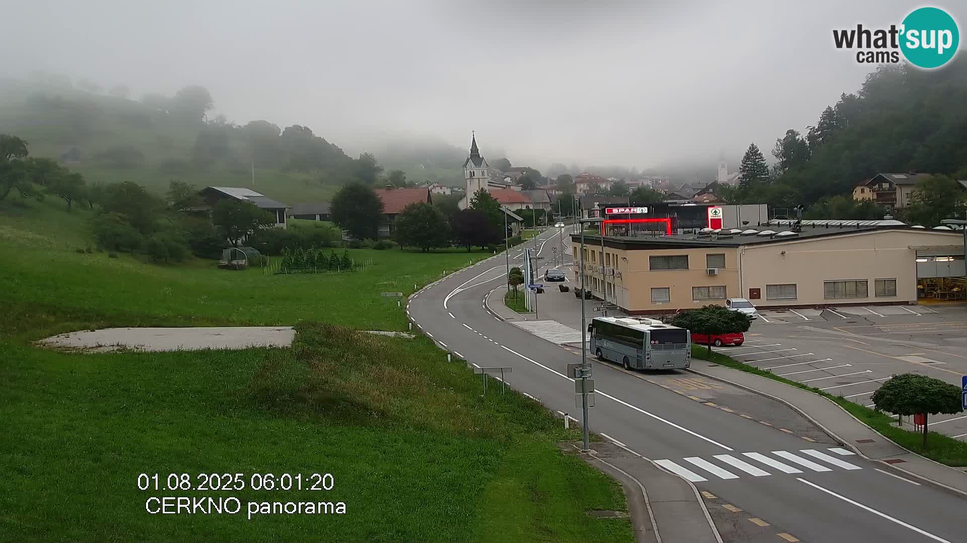 Cerkno ulaz u grad – Kamera uživo