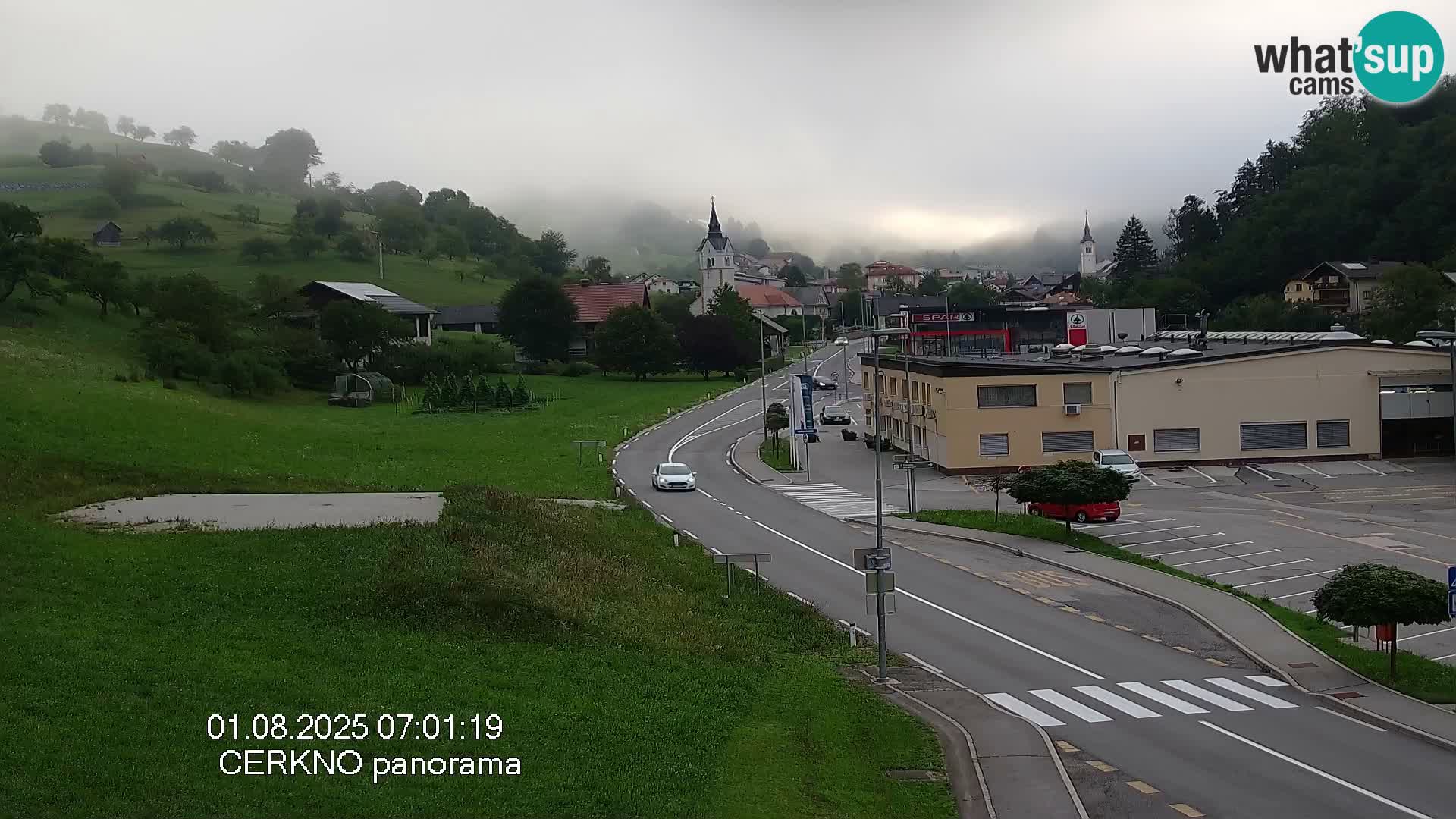 Webcam Ingresso Città di Cerkno